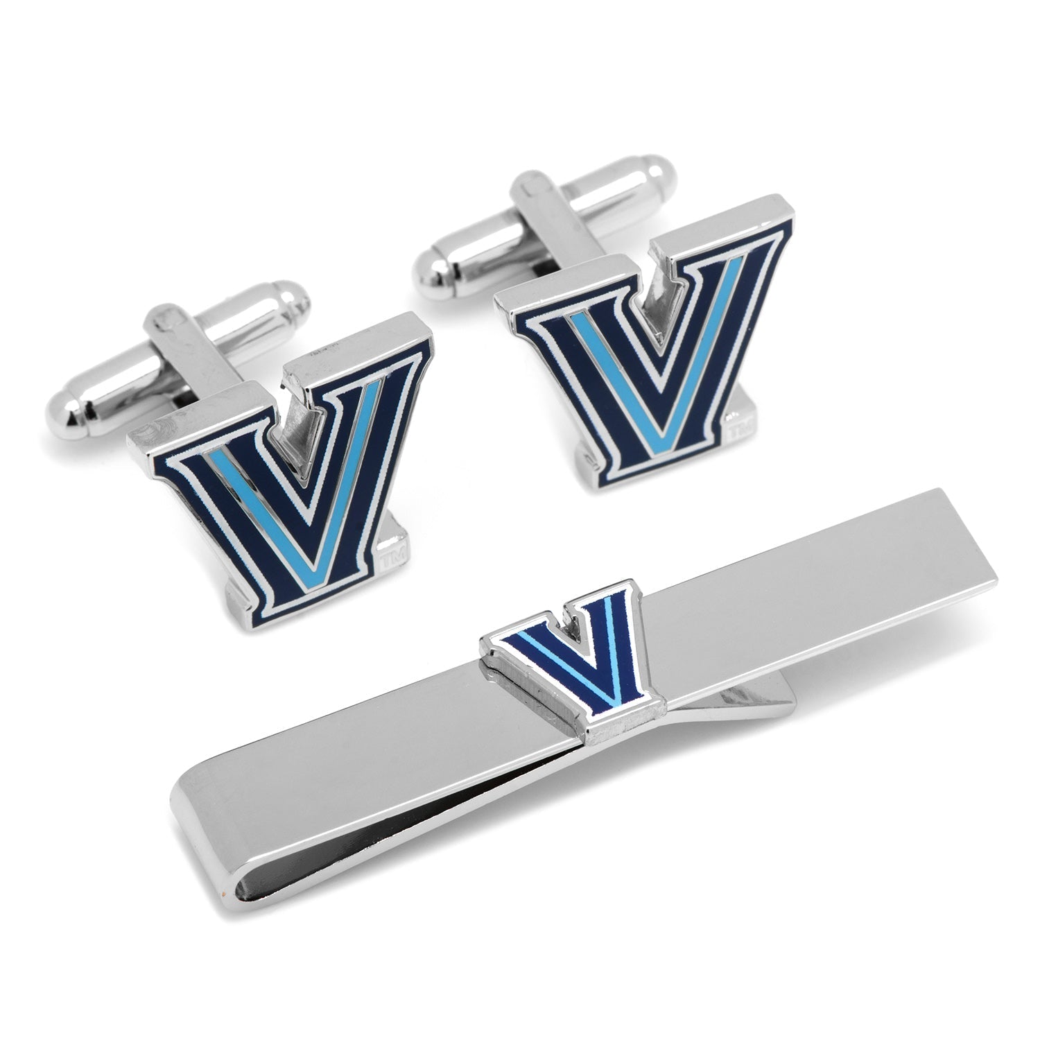 NCAA Villanova University Cufflinks and Tie Bar Gift Set - My Men's Shop