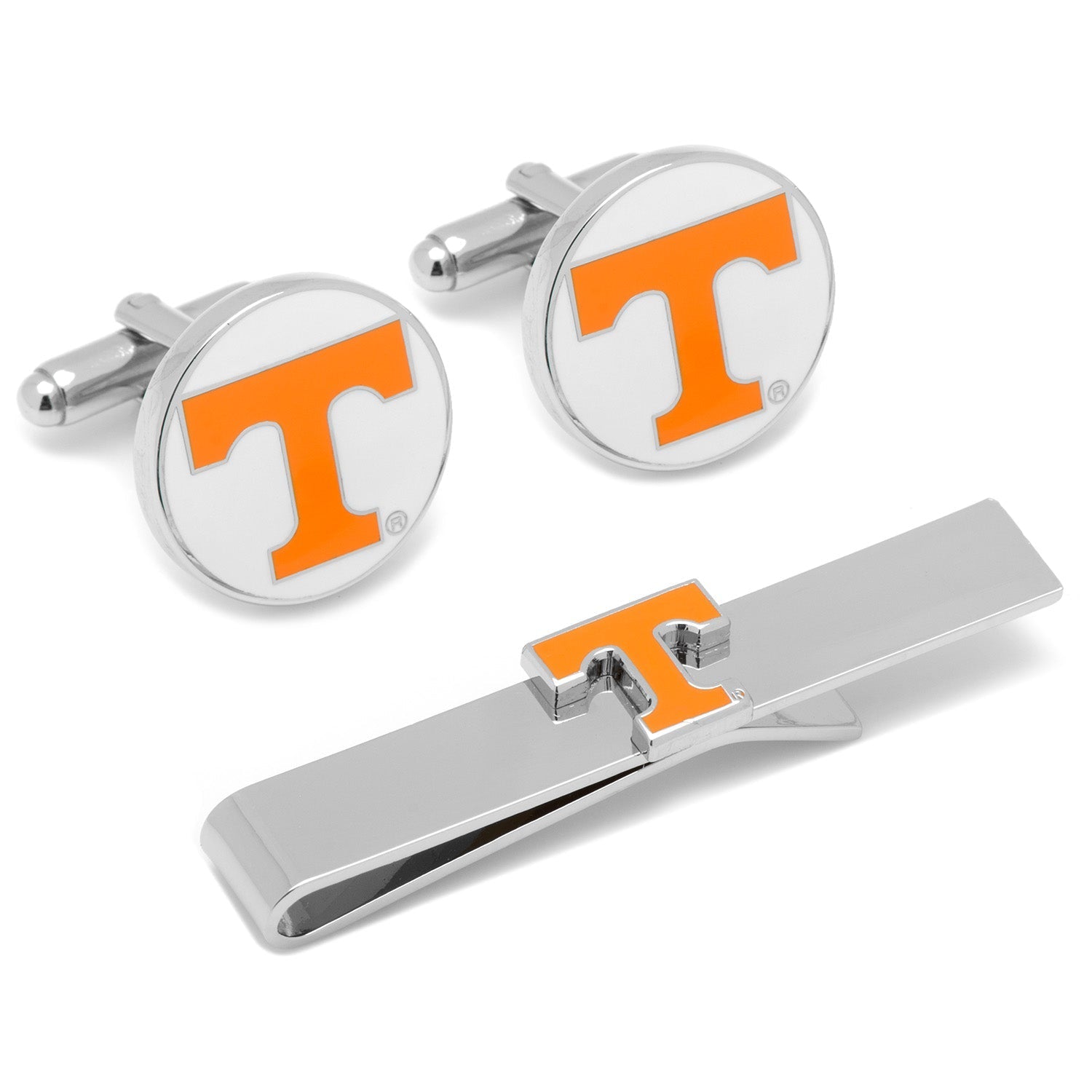 NCAA University of Tennessee Cufflinks and Tie Bar Gift Set - My Men's Shop