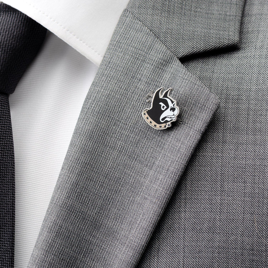NCAA Wofford College Terrier Mascot Lapel Pin