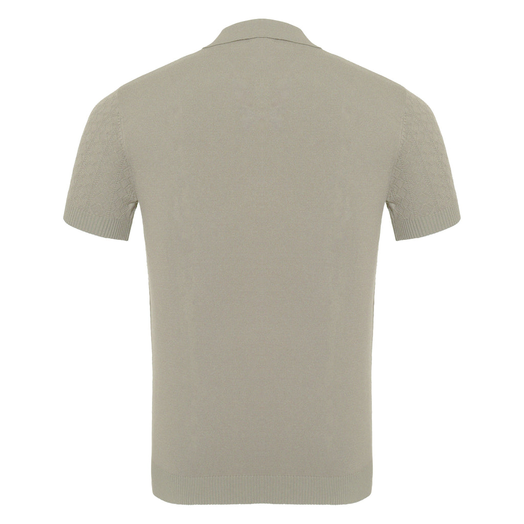 Elevare Knit Polo WHITE - My Men's Shop