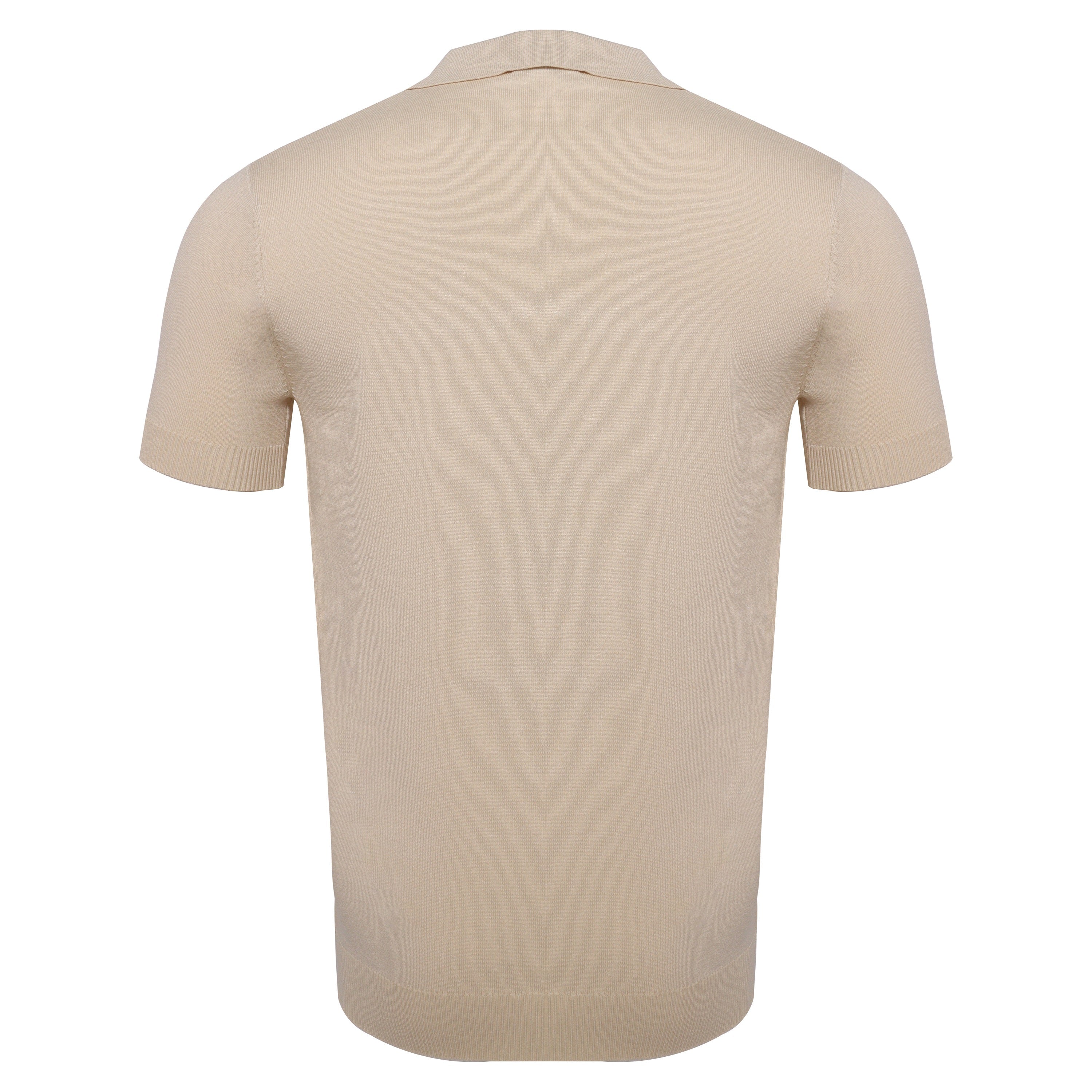 LuxeKnit Polo IVORY - My Men's Shop