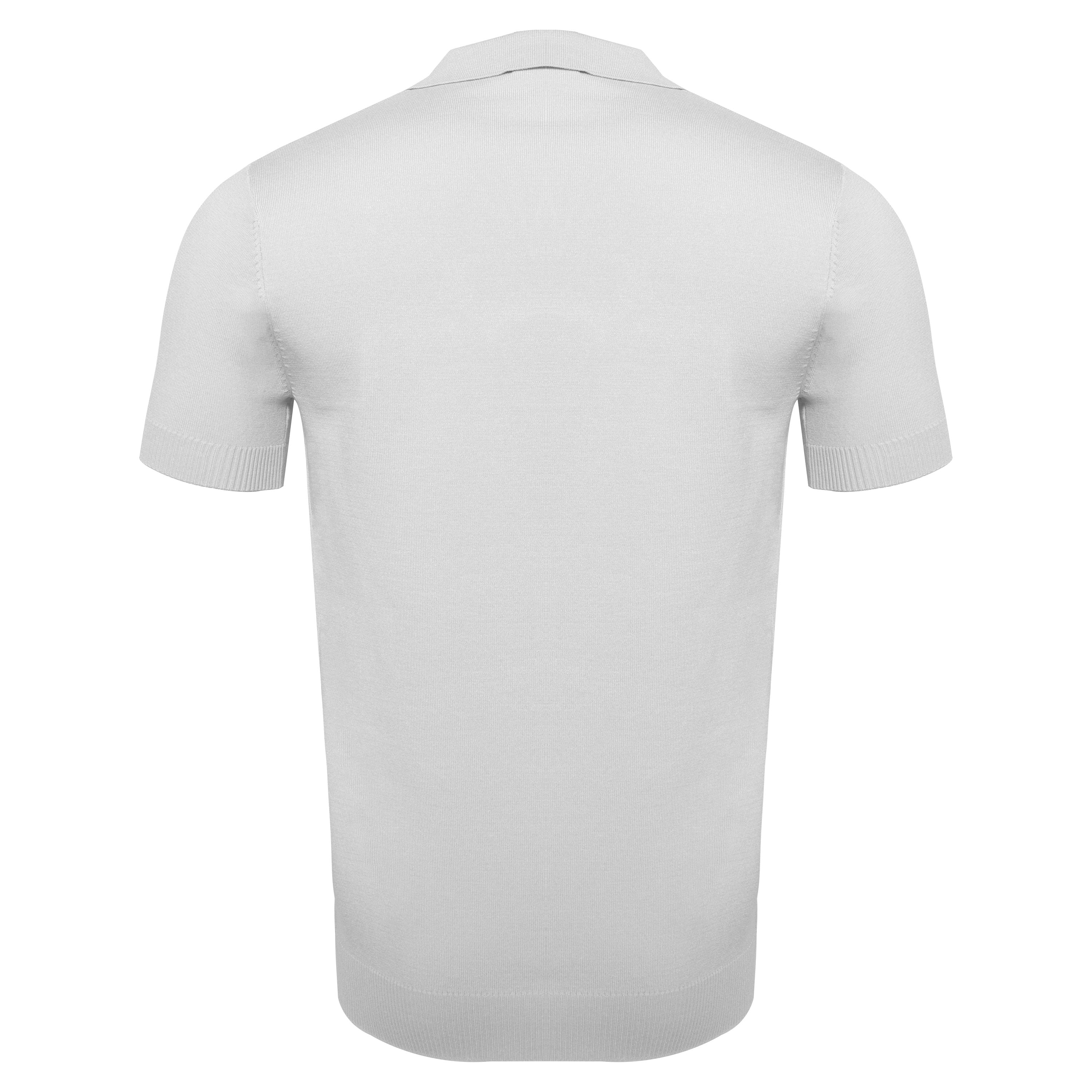 LuxeKnit Polo WHITE - My Men's Shop