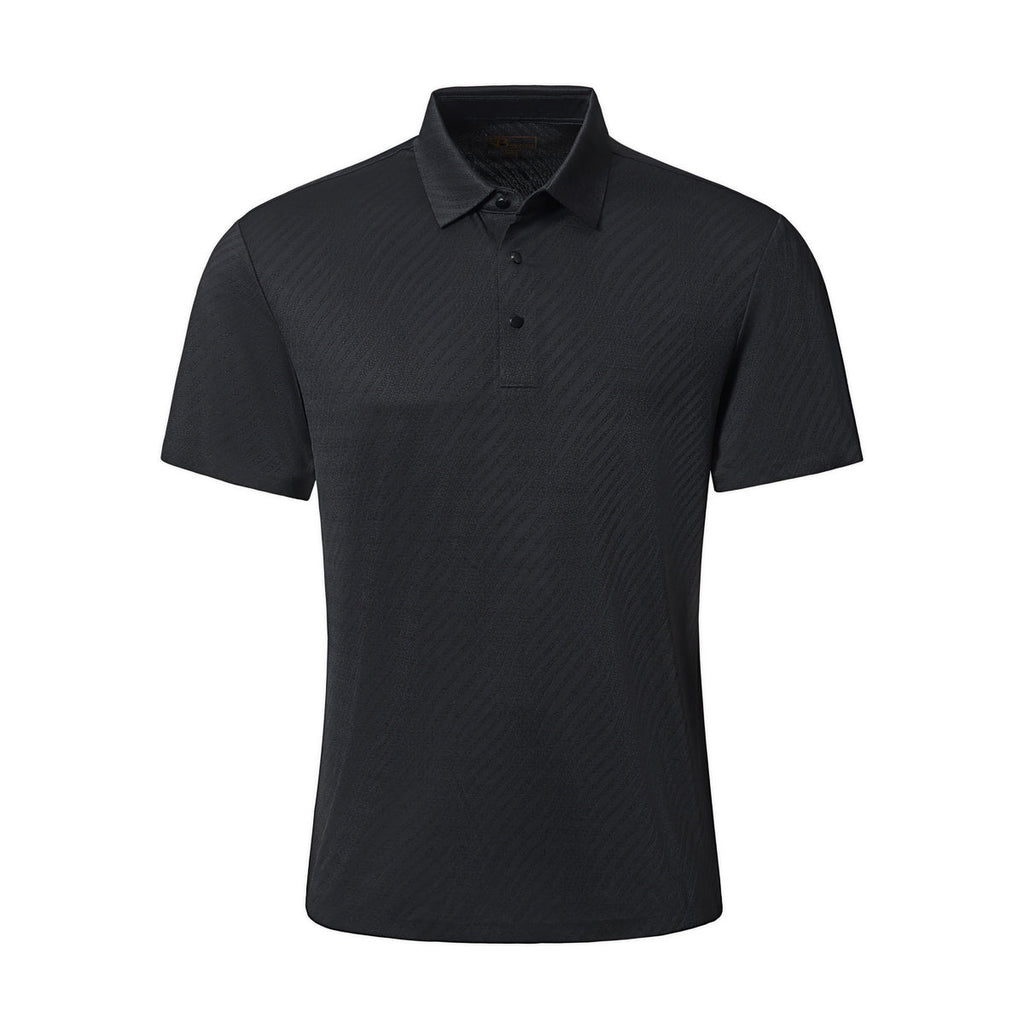Phantom Seamless Polo BLACK - My Men's Shop
