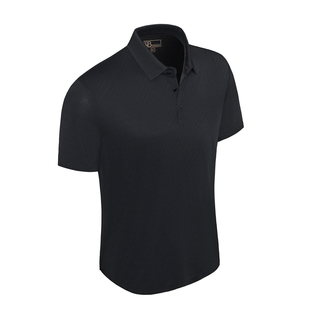 Phantom Seamless Polo BLACK - My Men's Shop