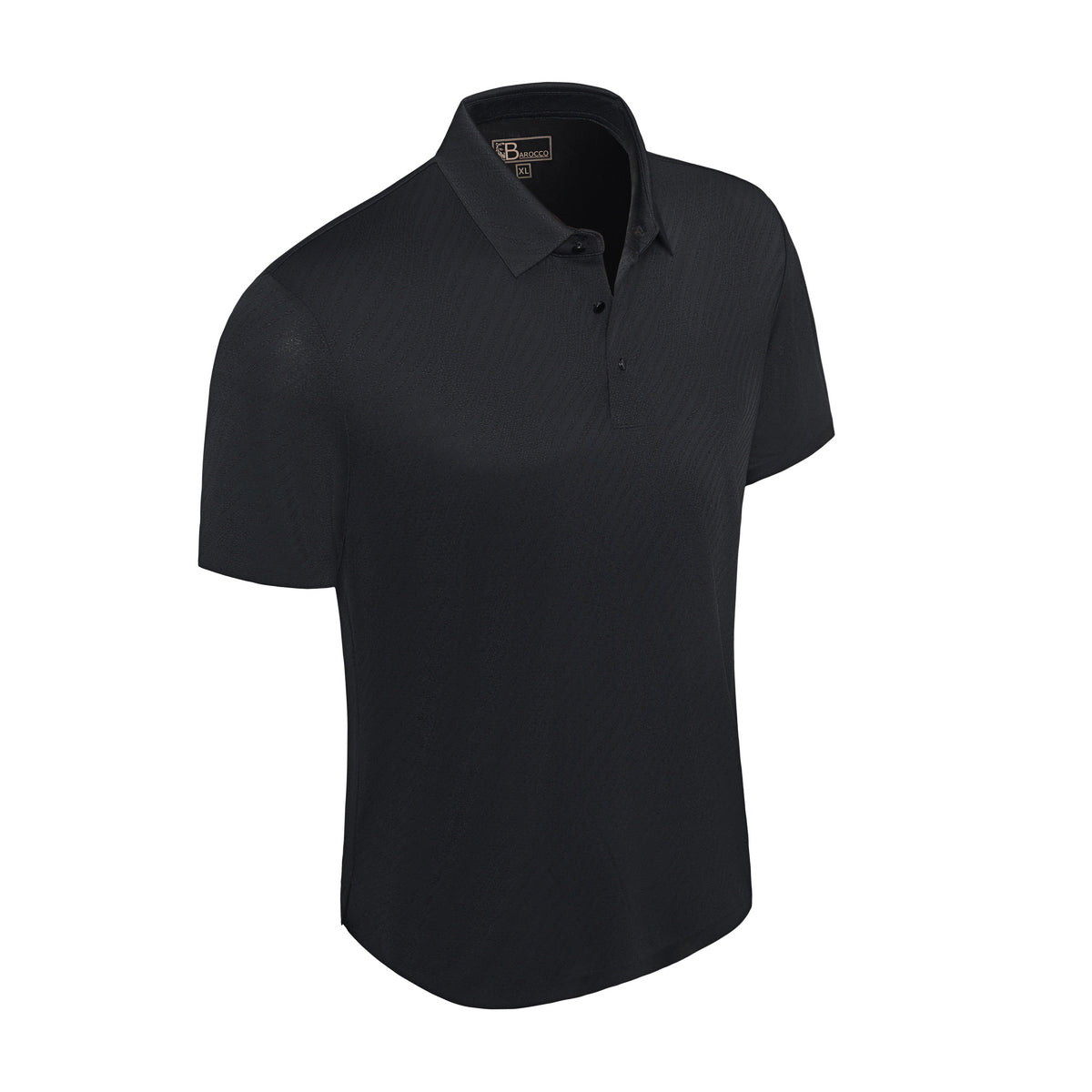 Phantom Seamless Polo BLACK - My Men's Shop