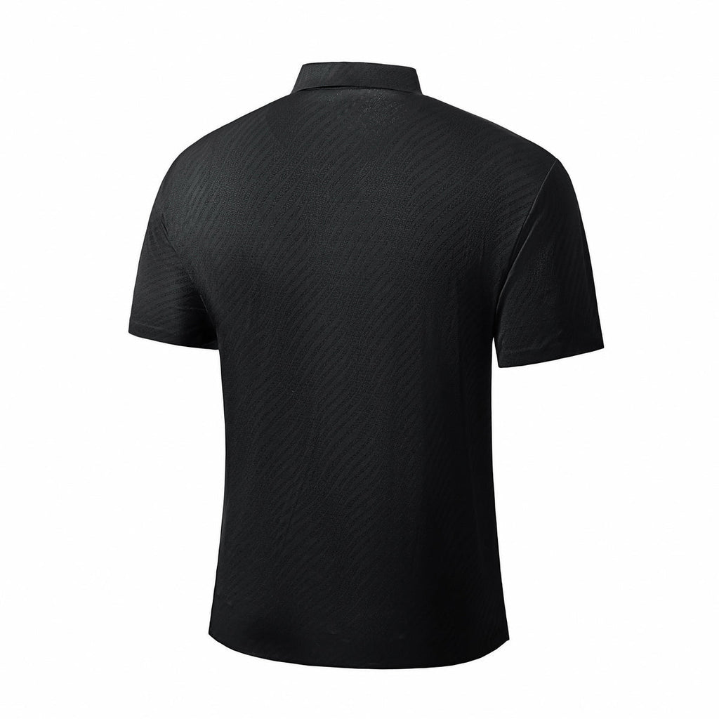 Phantom Seamless Polo BLACK - My Men's Shop