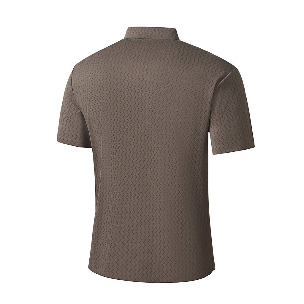 Waveform Tech Men's Polo Brown - My Men's Shop