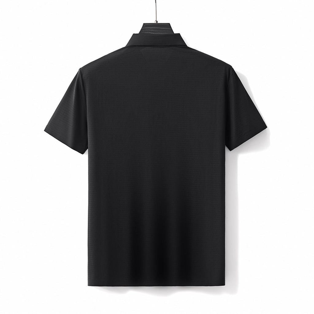 Helix Stitchless Polo BLACK - My Men's Shop