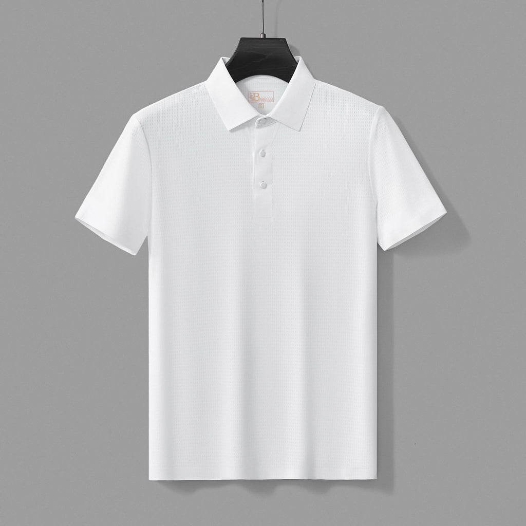 Helix Stitchless Polo WHITE - My Men's Shop