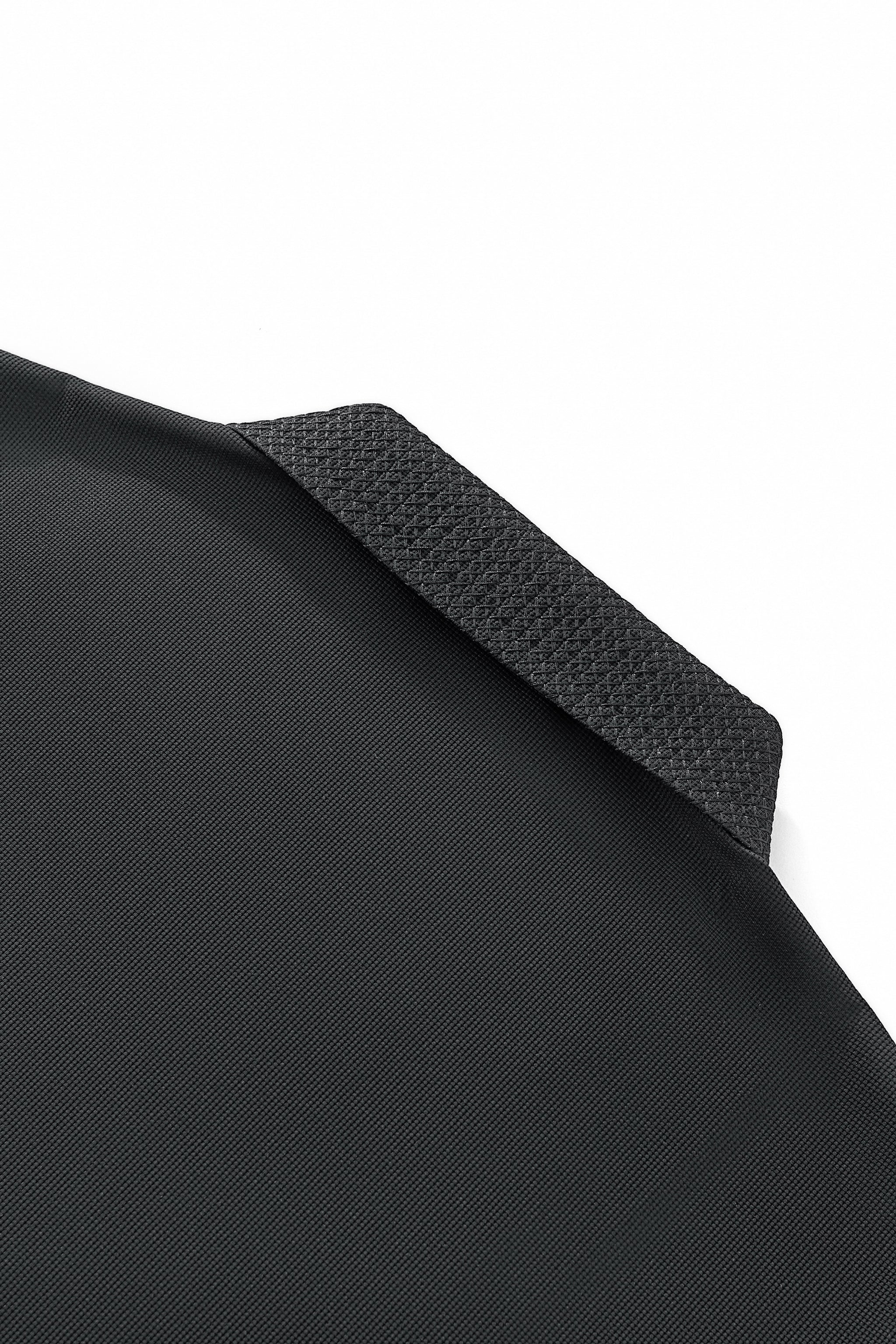 Stride Contrast Collar Polo BLACK - My Men's Shop
