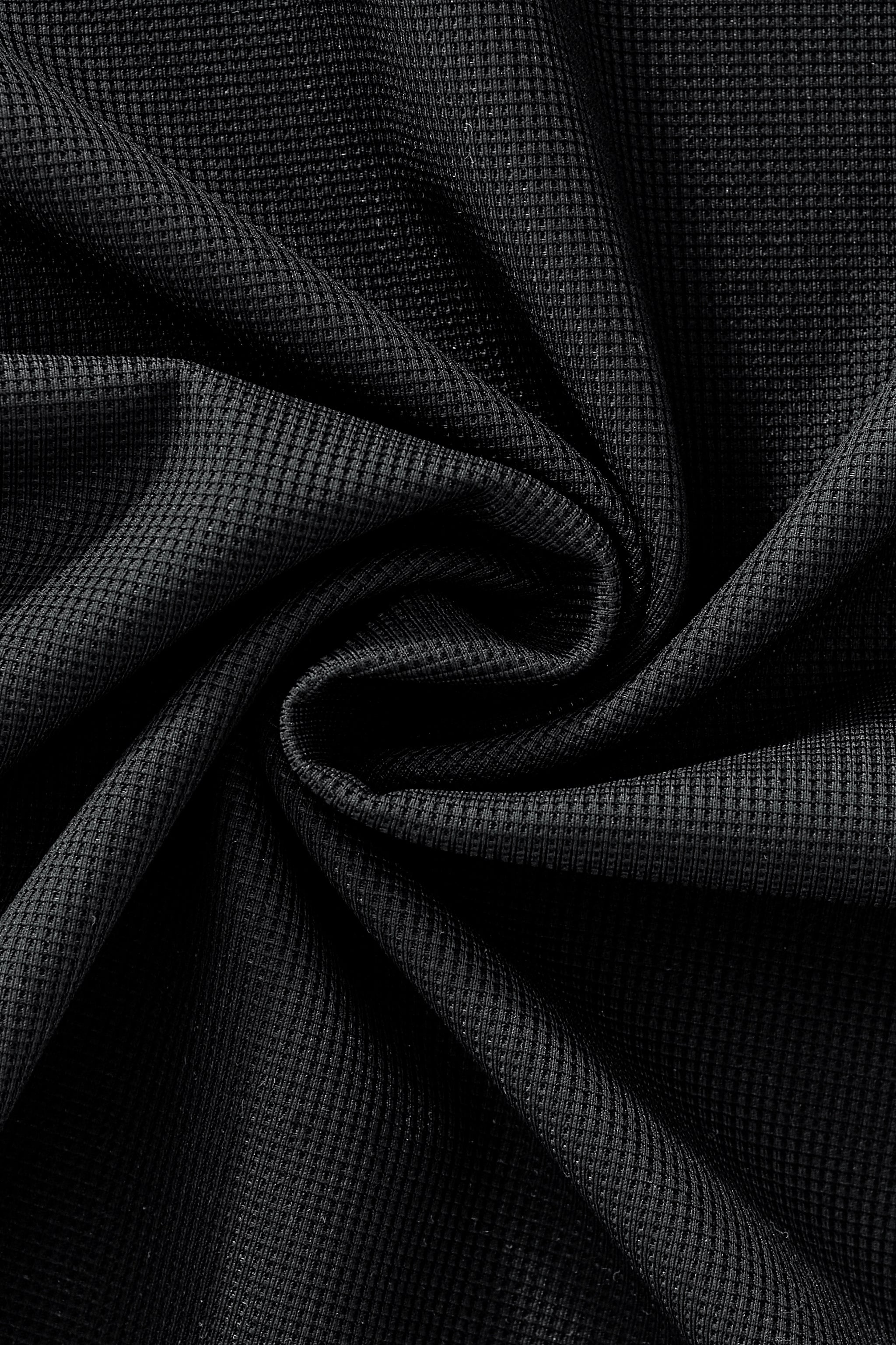 Stride Contrast Collar Polo BLACK - My Men's Shop