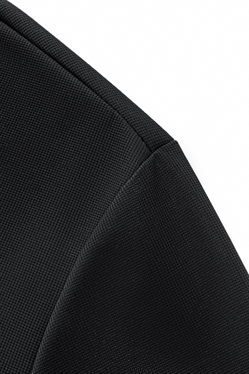 Stride Contrast Collar Polo BLACK - My Men's Shop