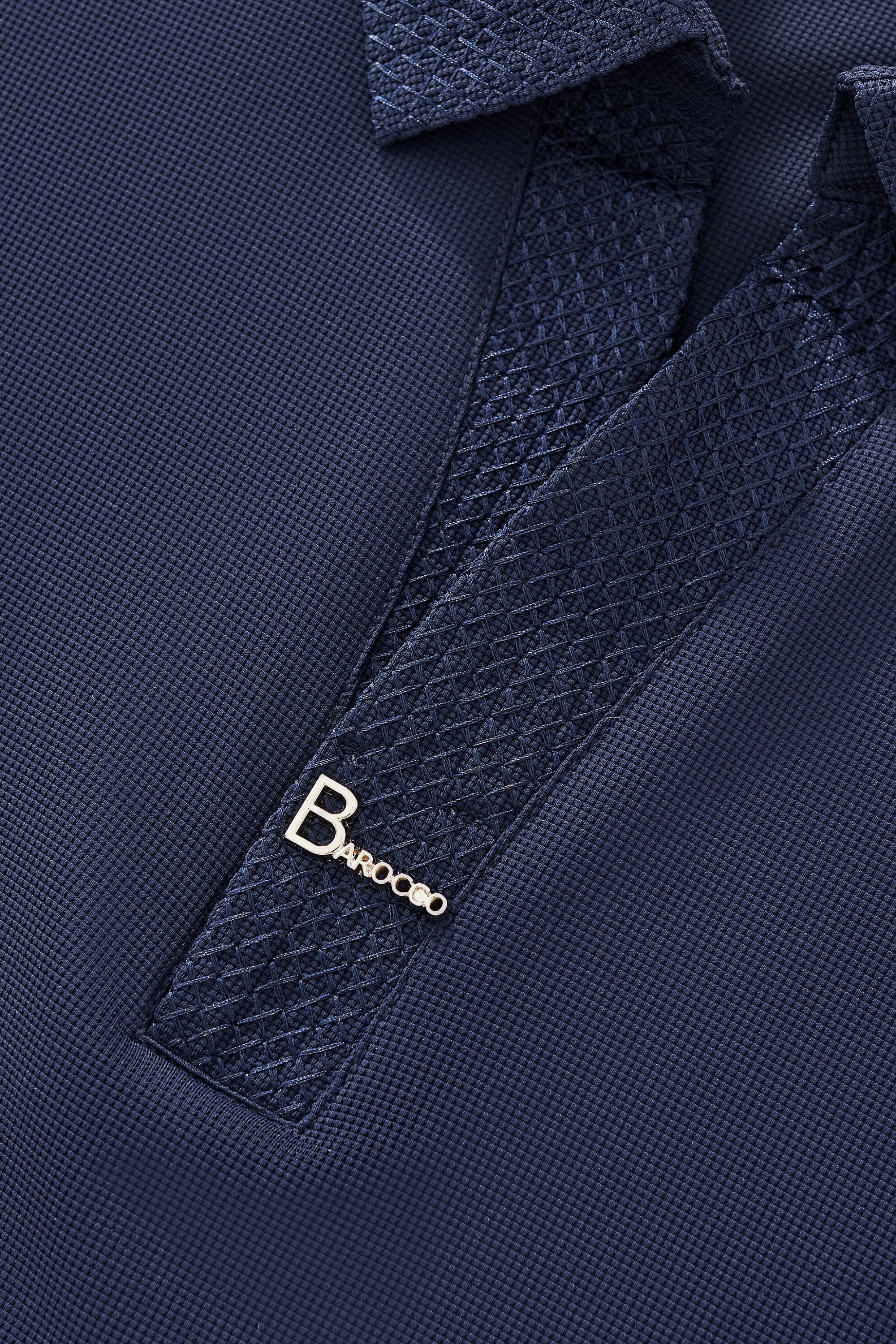 Stride Contrast Collar Polo NAVY - My Men's Shop