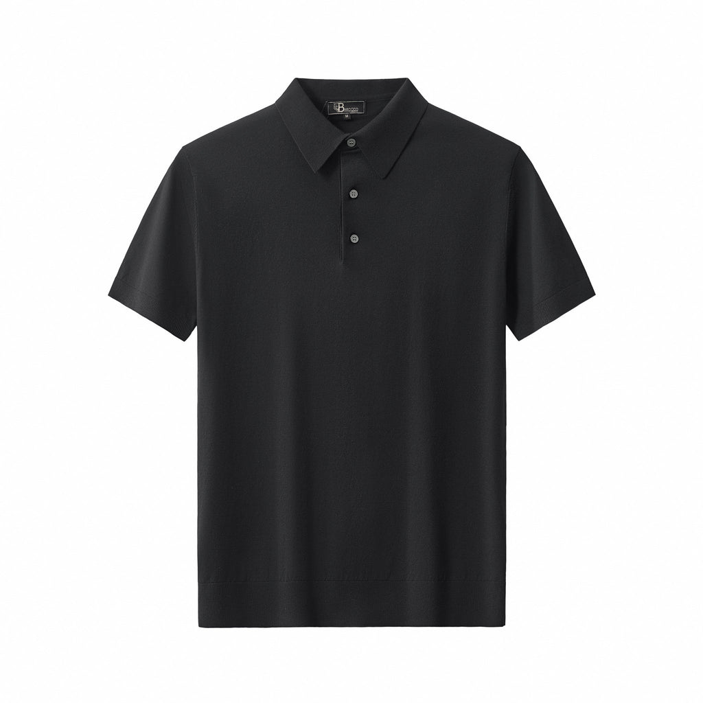 Everyday Luxe Polo BLACK - My Men's Shop