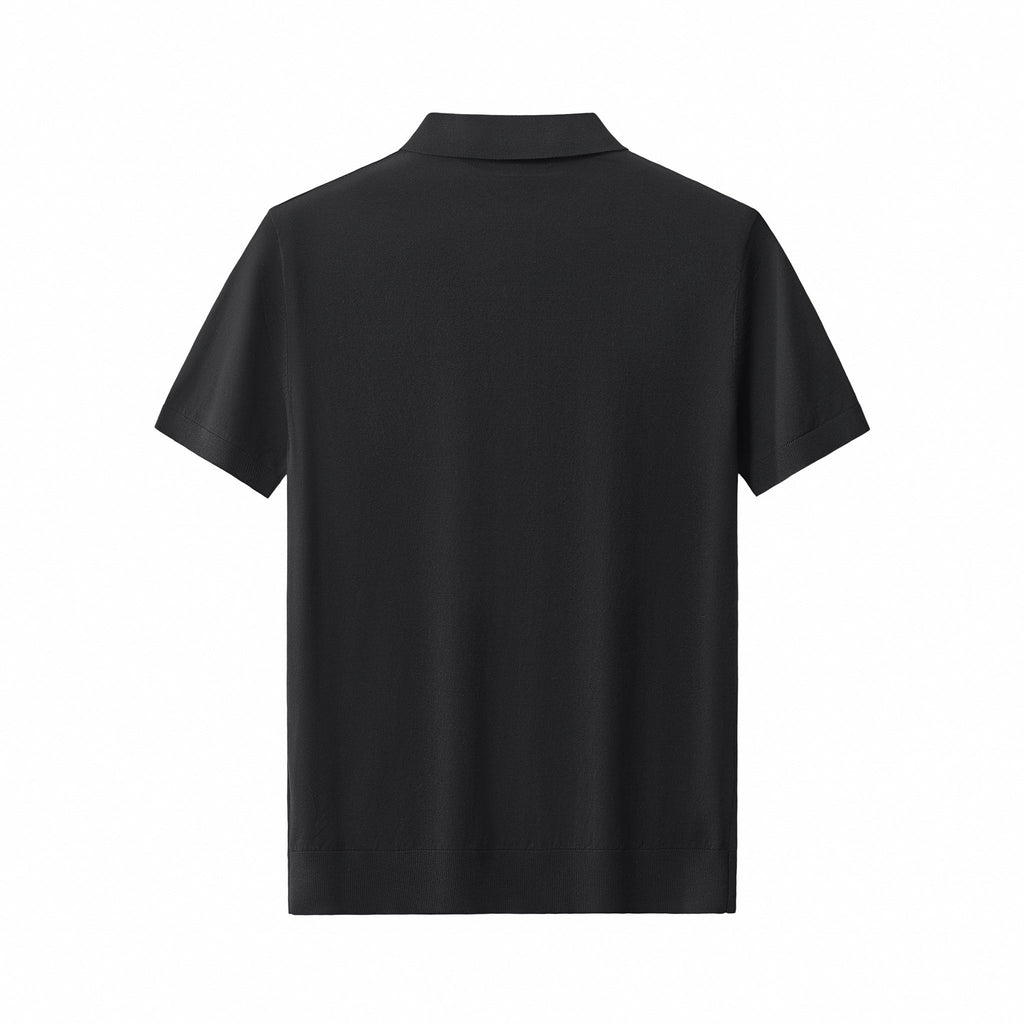 Everyday Luxe Polo BLACK - My Men's Shop