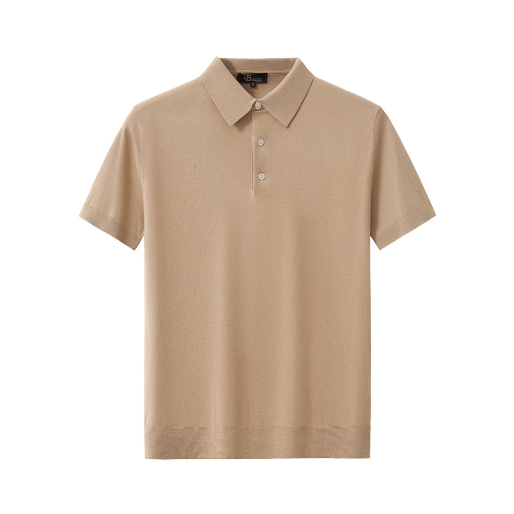 Everyday Luxe Polo KHAKI - My Men's Shop