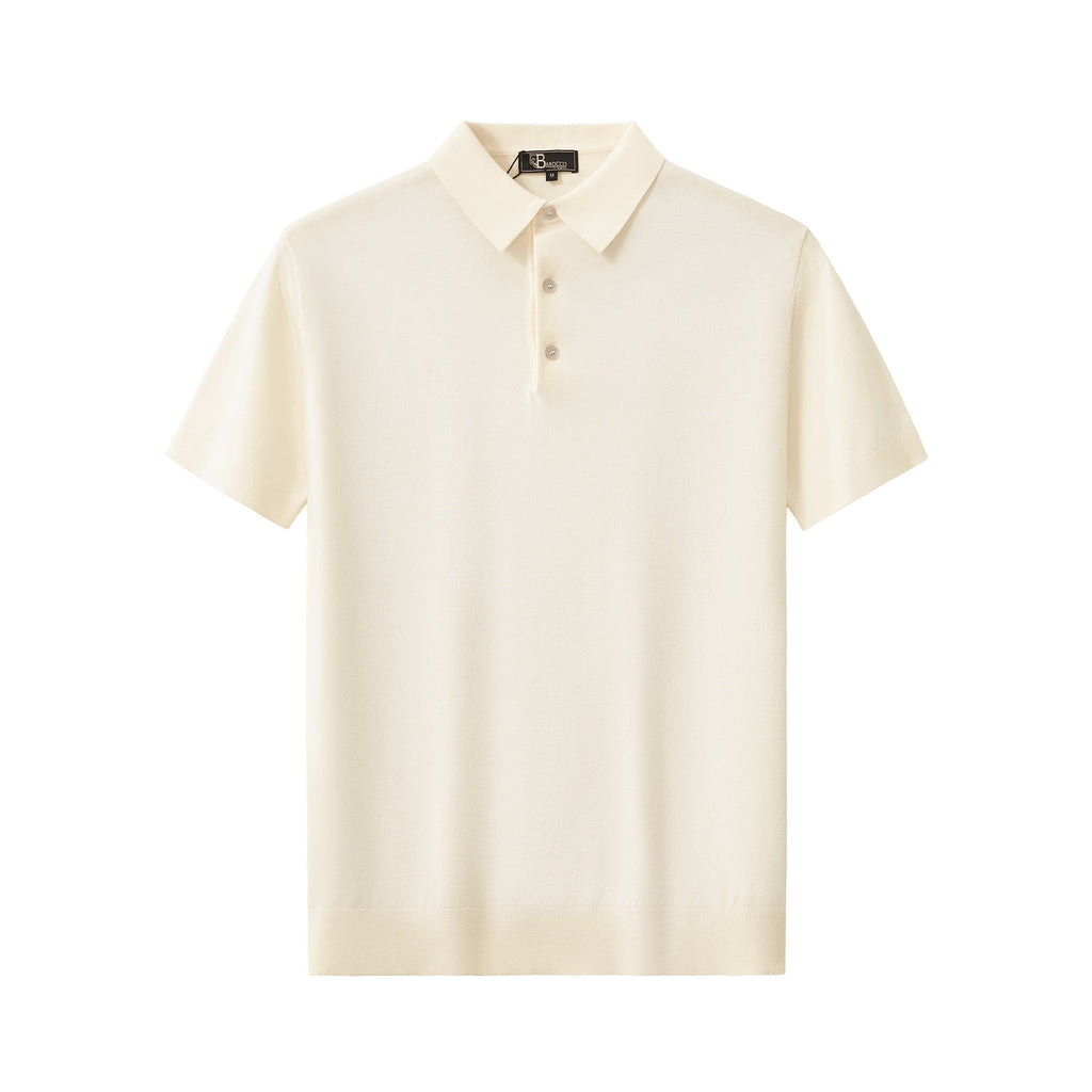 Everyday Luxe Polo WHITE - My Men's Shop