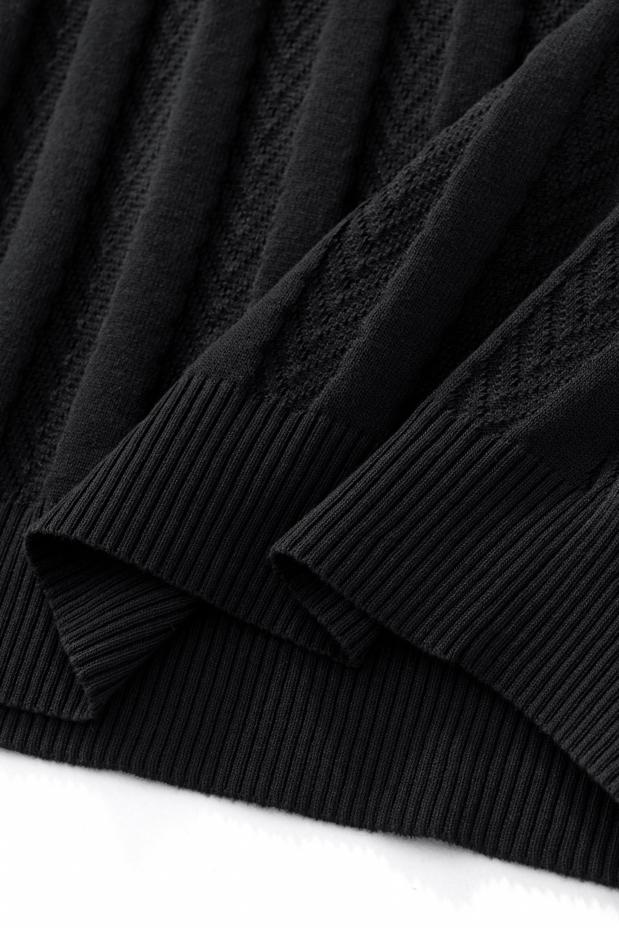 MetroLine Button Polo BLACK - My Men's Shop
