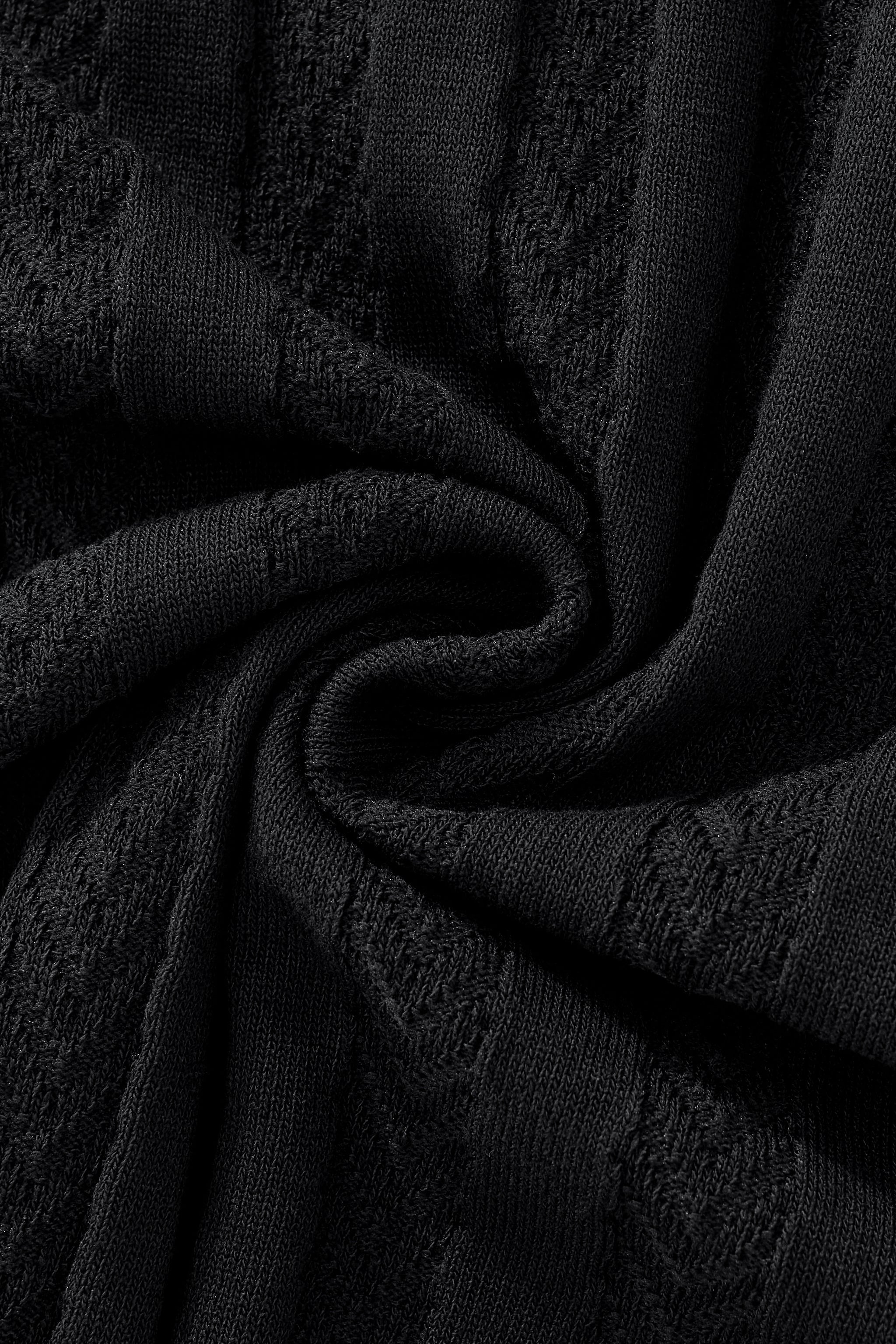 MetroLine Button Polo BLACK - My Men's Shop