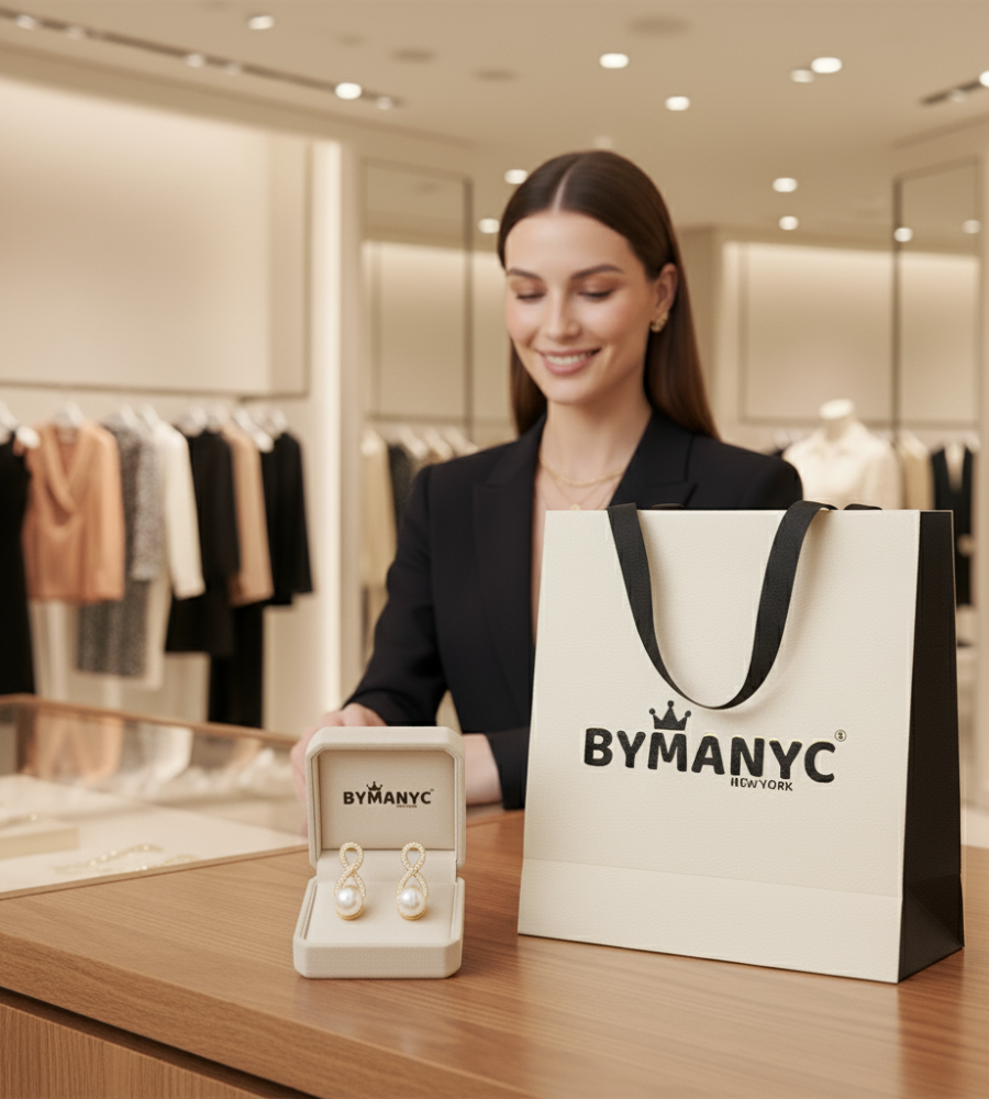 Pearl Drop Earrings Classic Pearl Drop SOHO | BYMANYC ® New York