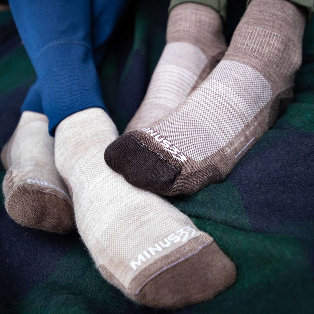 Microweight Cushion - Mini Crew Wool Socks Mountain Heritage - My Men's Shop