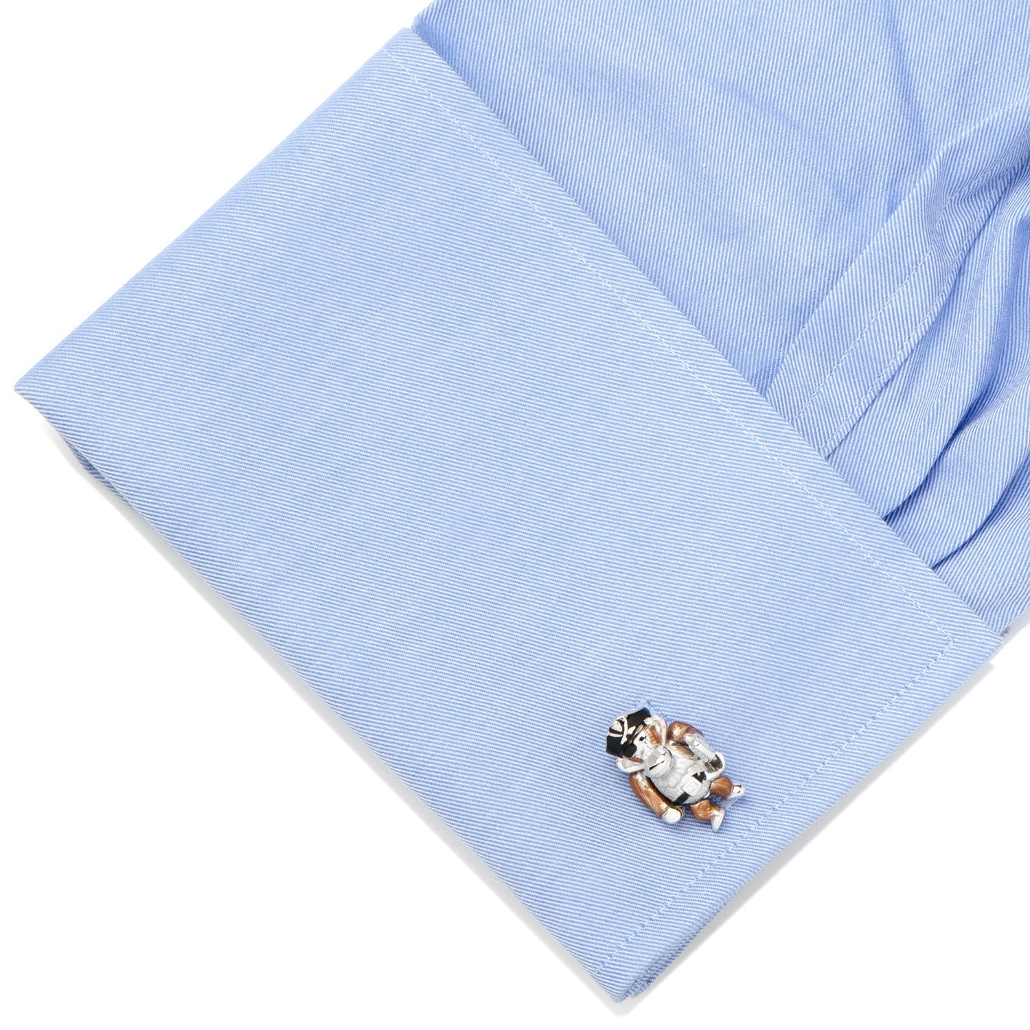 Moving Monkey Pirate with Hat and Sword Cufflinks - My Men's Shop