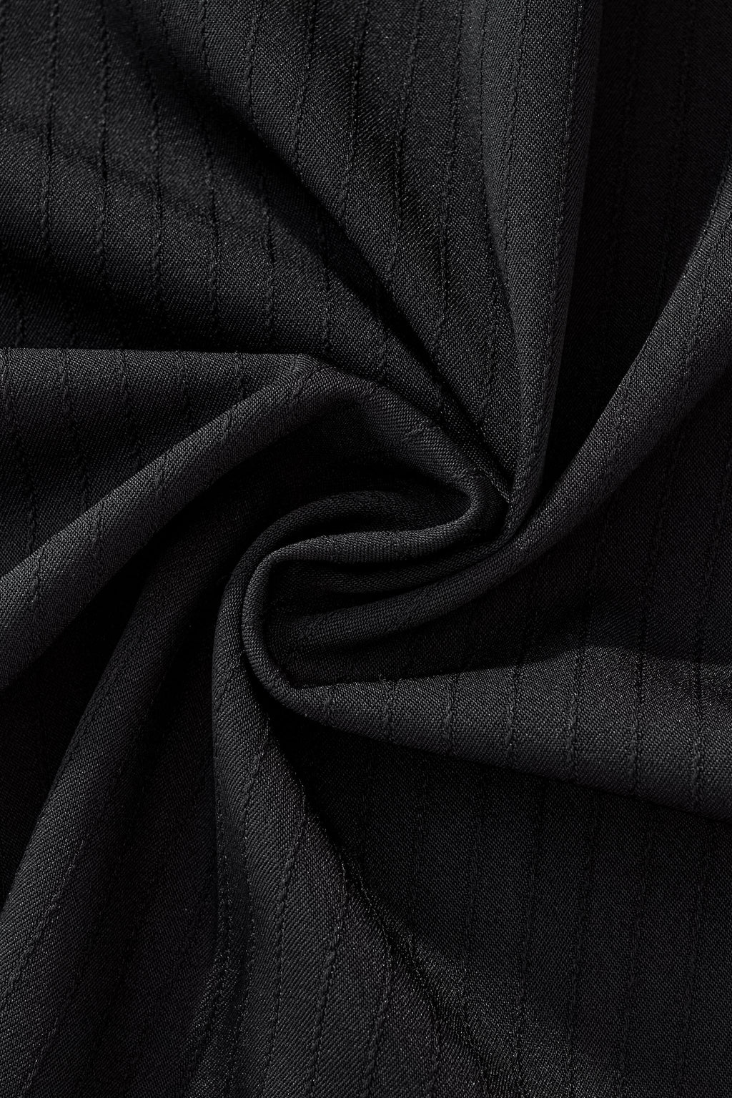 Flow Set – Textured Short Sleeve Shirt & Pant BLACK - My Men's Shop