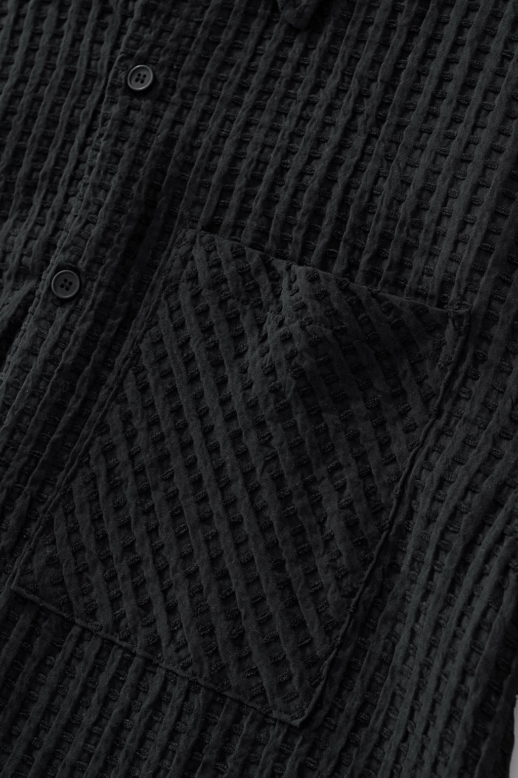 Drift Set – Waffle Textured Shirt & Short BLACK - My Men's Shop