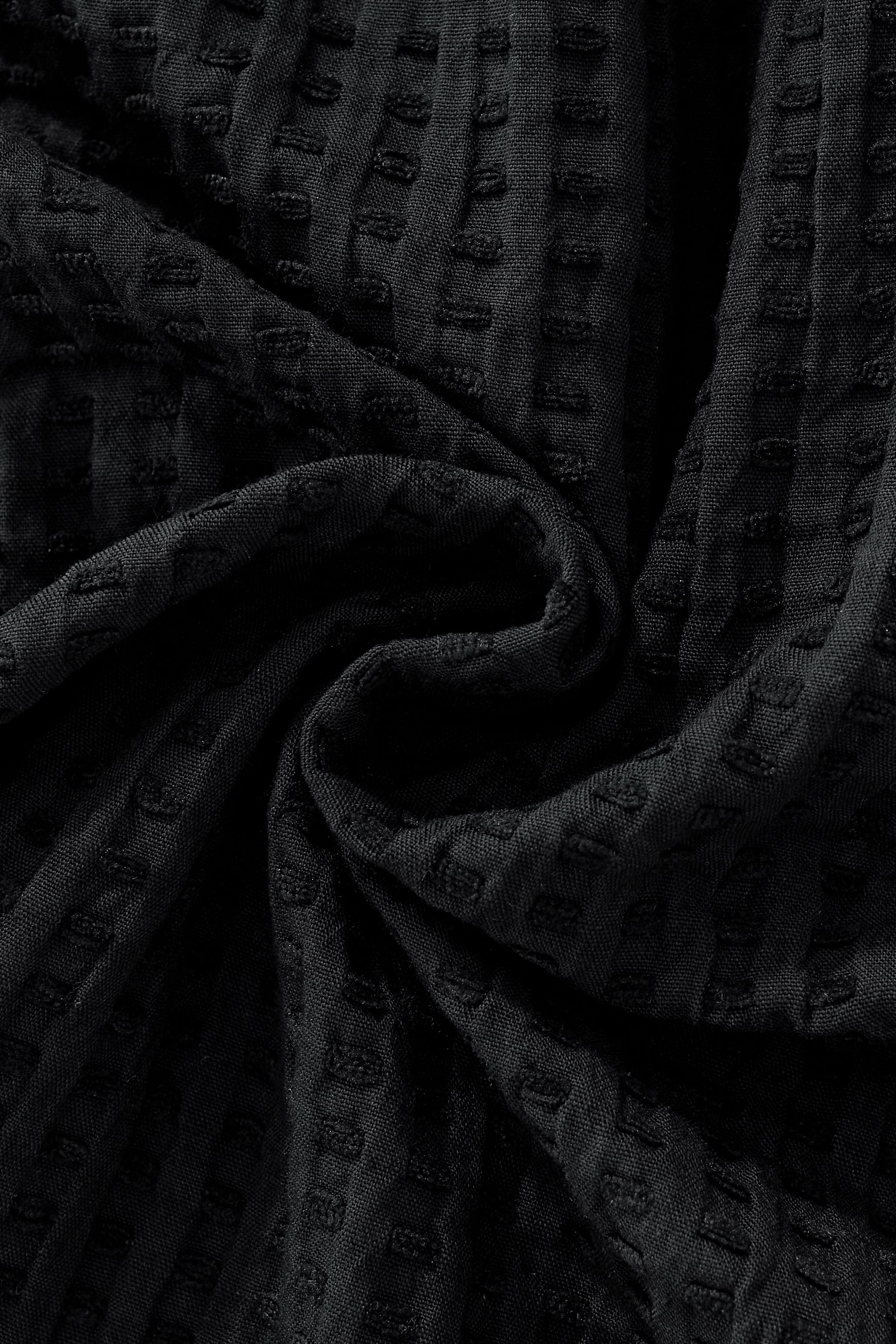 Drift Set – Waffle Textured Shirt & Short BLACK - My Men's Shop
