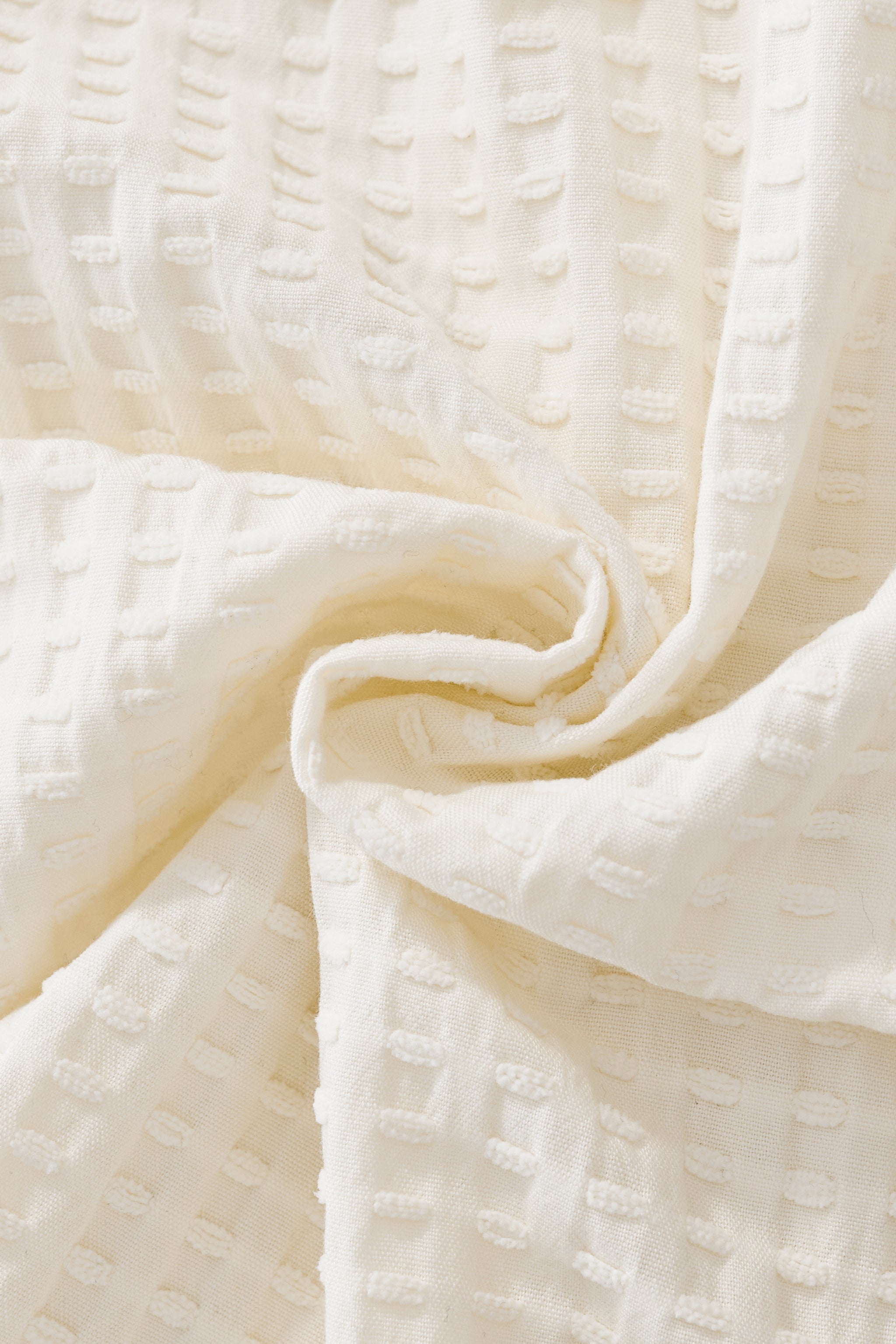 Drift Set – Waffle Textured Shirt & Short WHITE - My Men's Shop