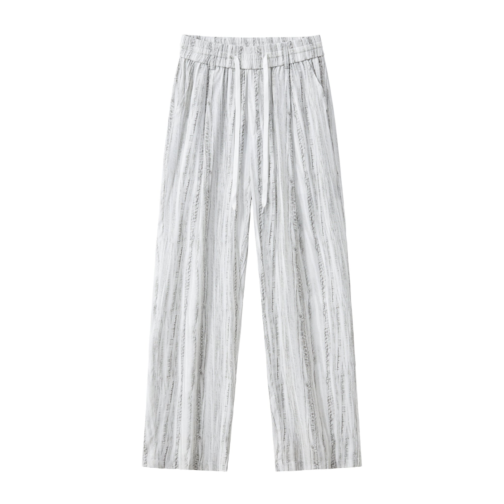 Strata Set – Printed Long Sleeve Shirt & Pant GREY - My Men's Shop