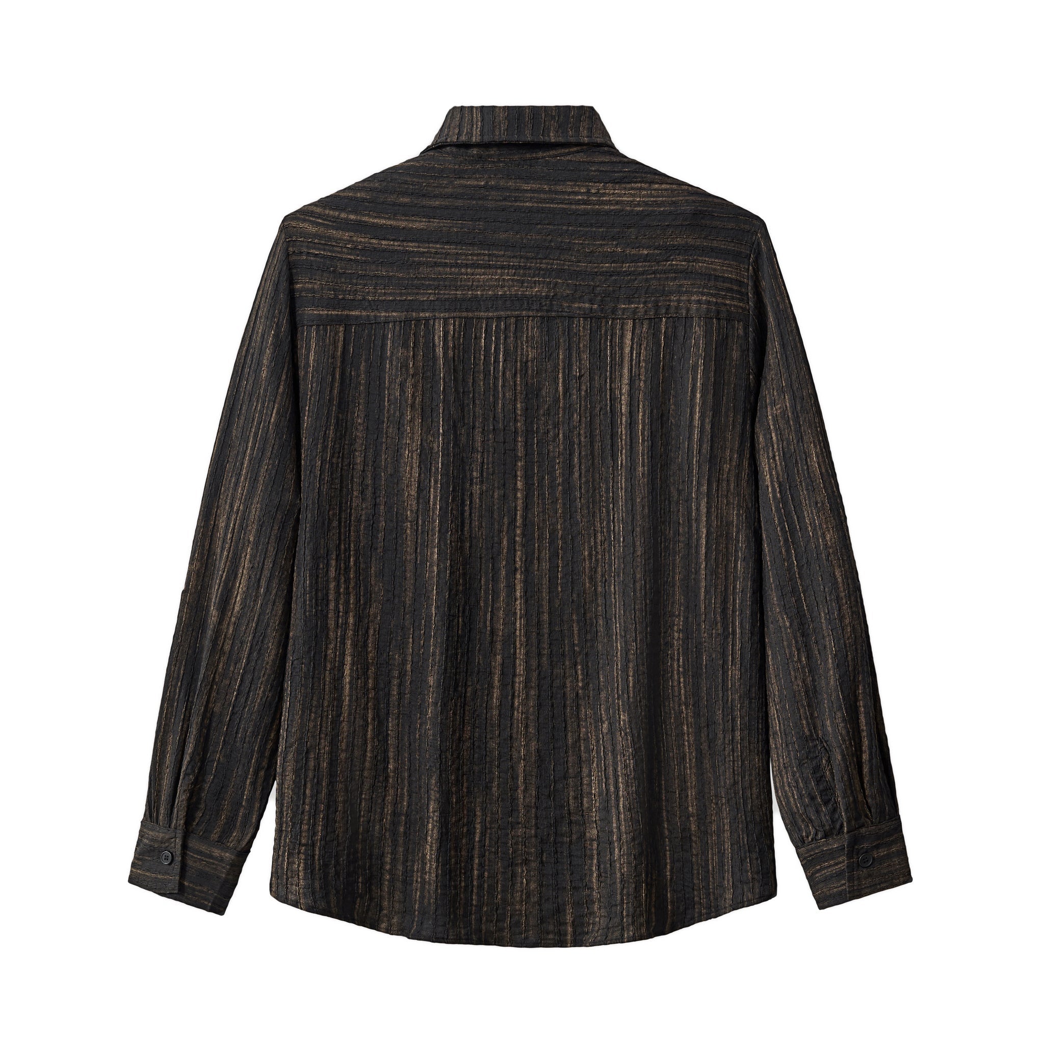 Canyon Set – Printed LS Shirt & Pleated pant BLACK - My Men's Shop