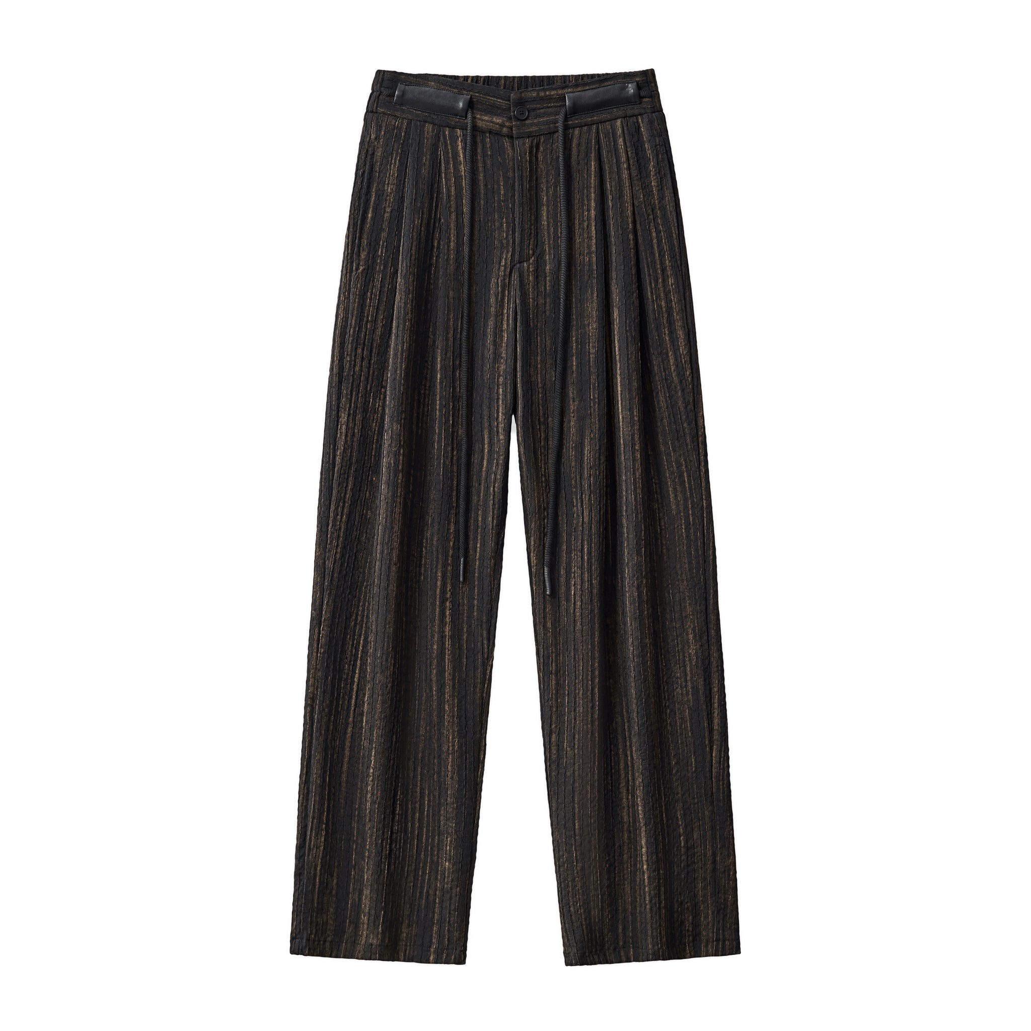 Canyon Set – Printed LS Shirt & Pleated pant BLACK - My Men's Shop