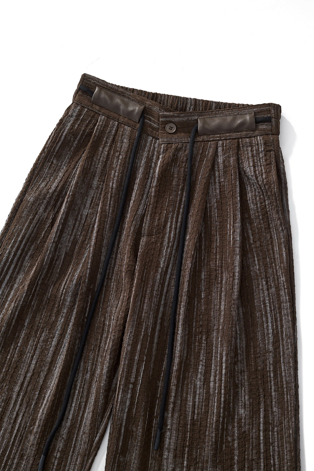 Canyon Set – Printed LS Shirt & Pleated pant BROWN - My Men's Shop