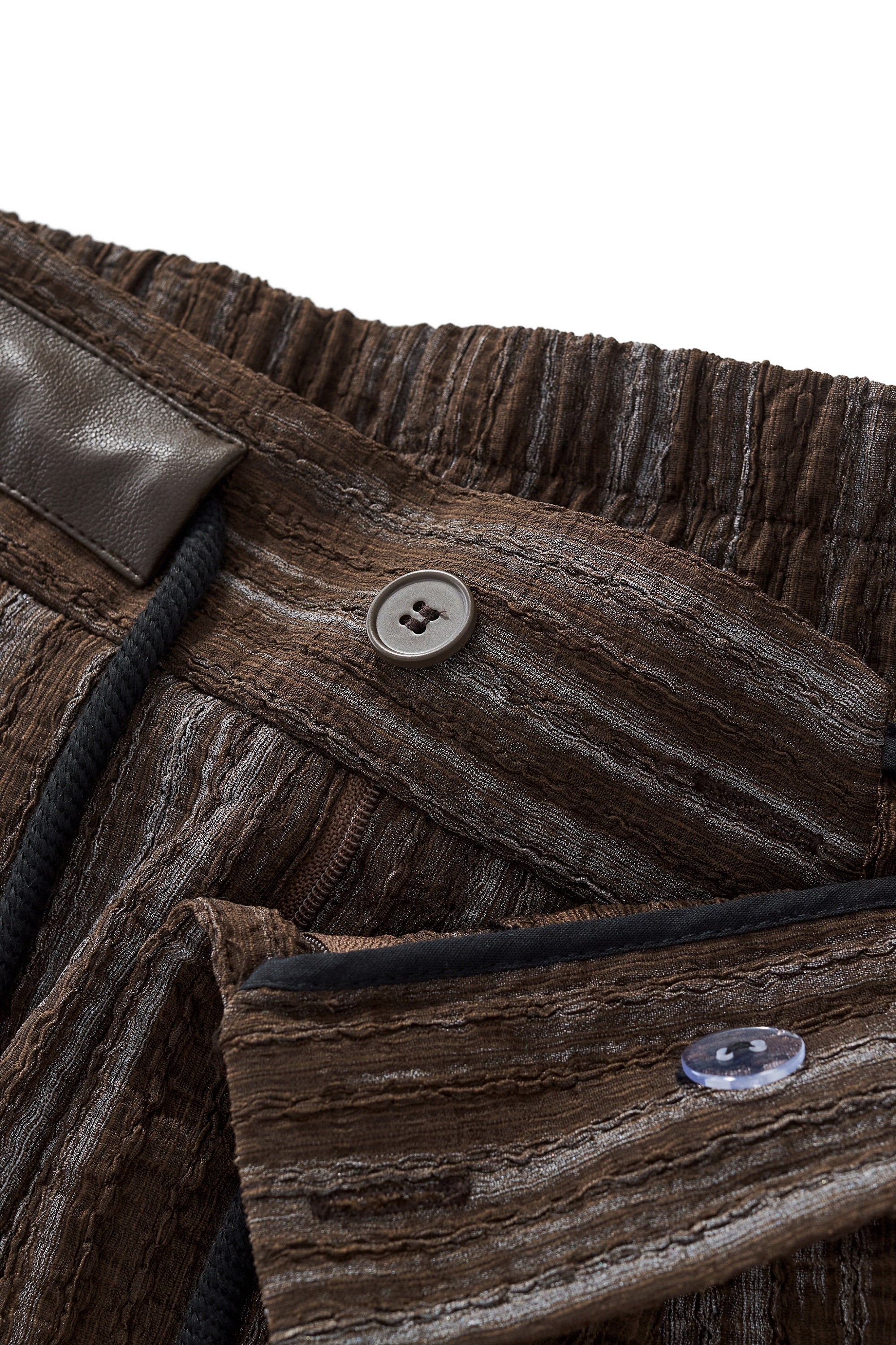 Canyon Set – Printed LS Shirt & Pleated pant BROWN - My Men's Shop