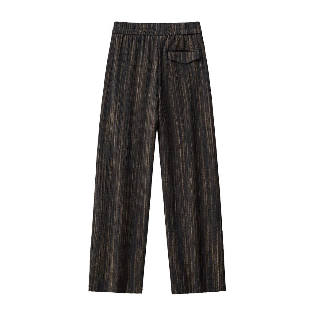 Canyon Set – Printed LS Shirt & Pleated pant BLACK - My Men's Shop