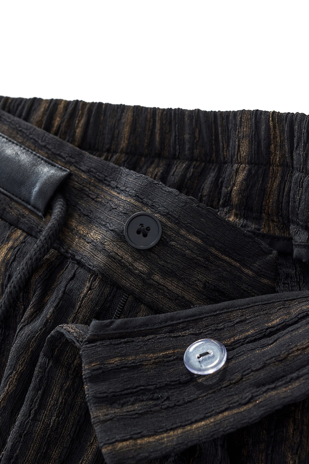 Canyon Set – Printed LS Shirt & Pleated pant BLACK - My Men's Shop
