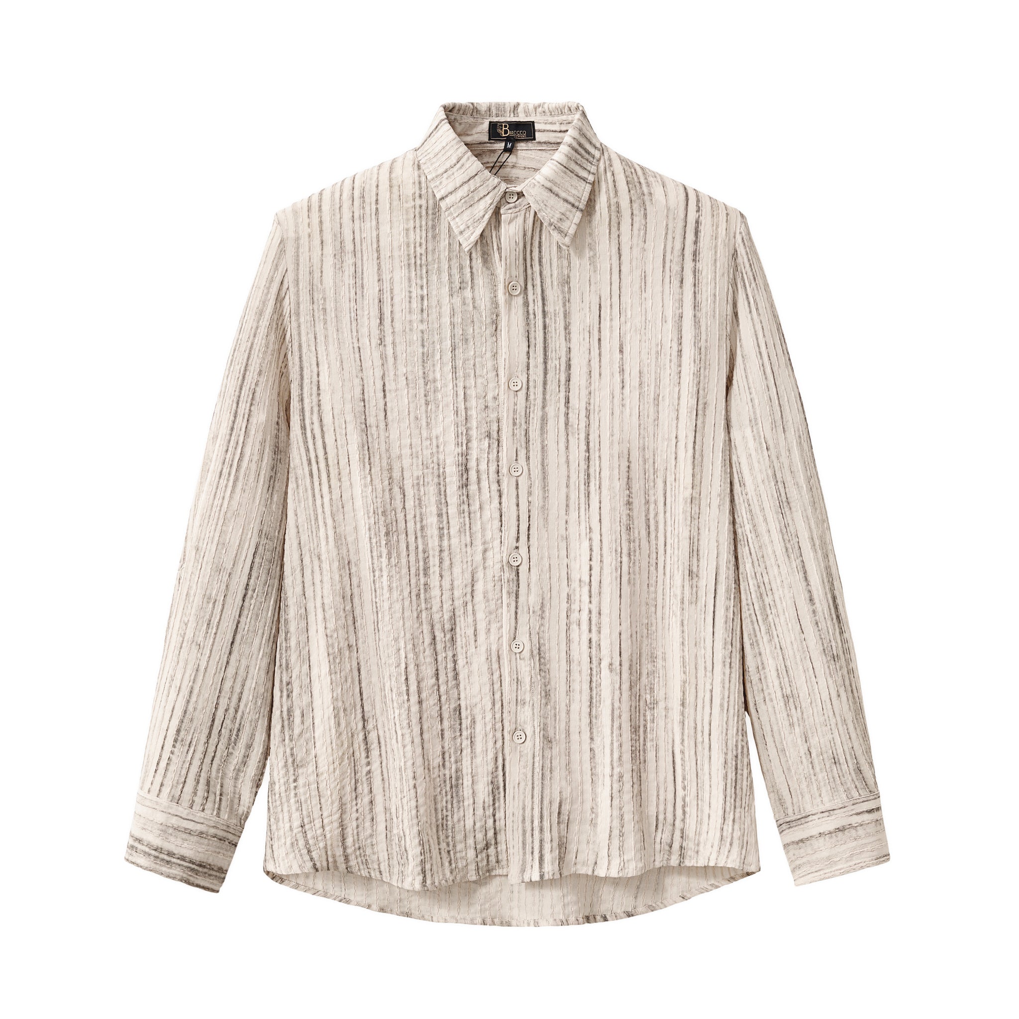 Canyon Set – Printed LS Shirt & Pleated pant TAUPE - My Men's Shop