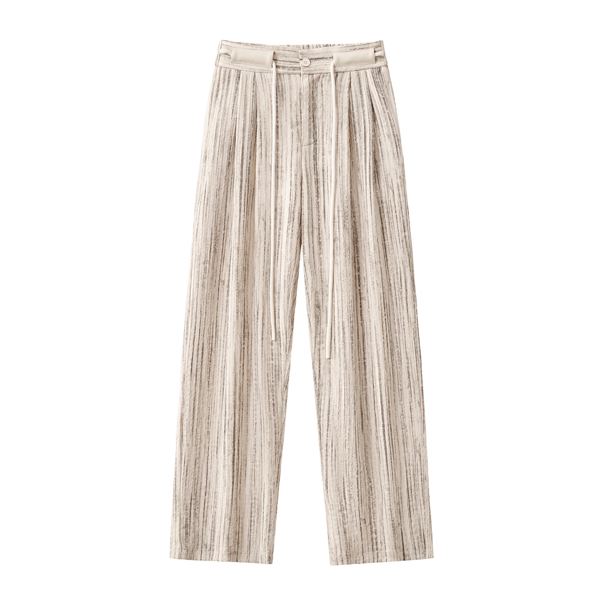 Canyon Set – Printed LS Shirt & Pleated pant TAUPE - My Men's Shop