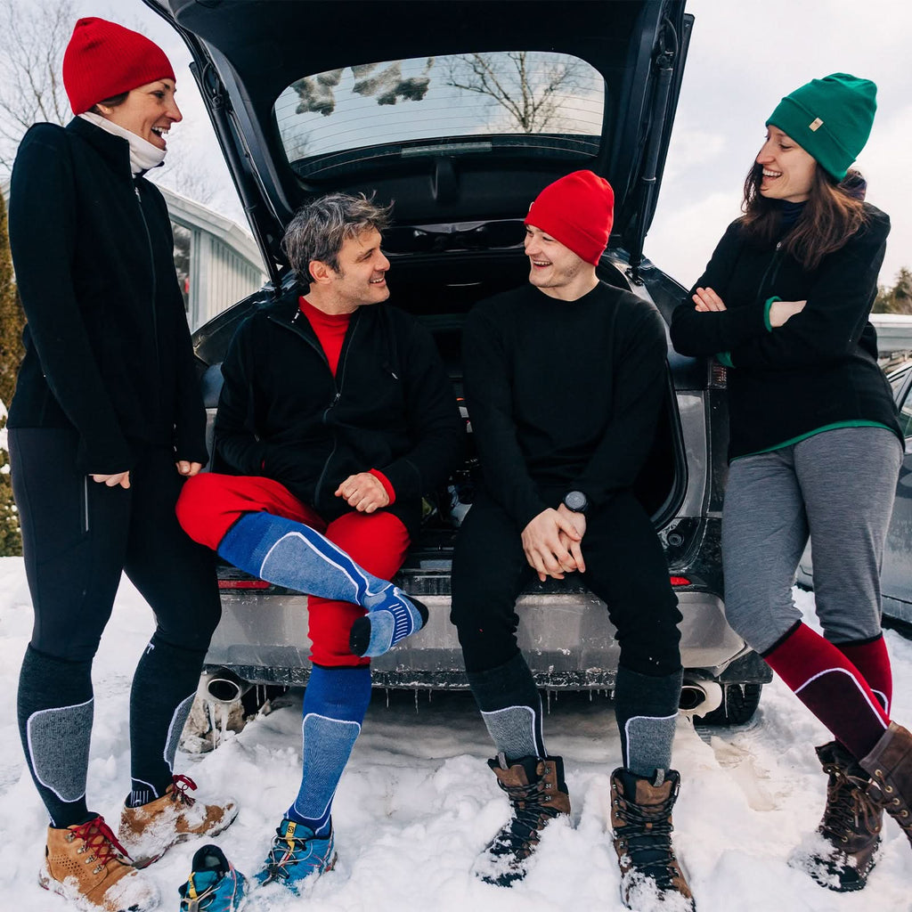 Microweight Cushion - Over The Calf Wool Ski Socks Mountain Heritage Elite - My Men's Shop
