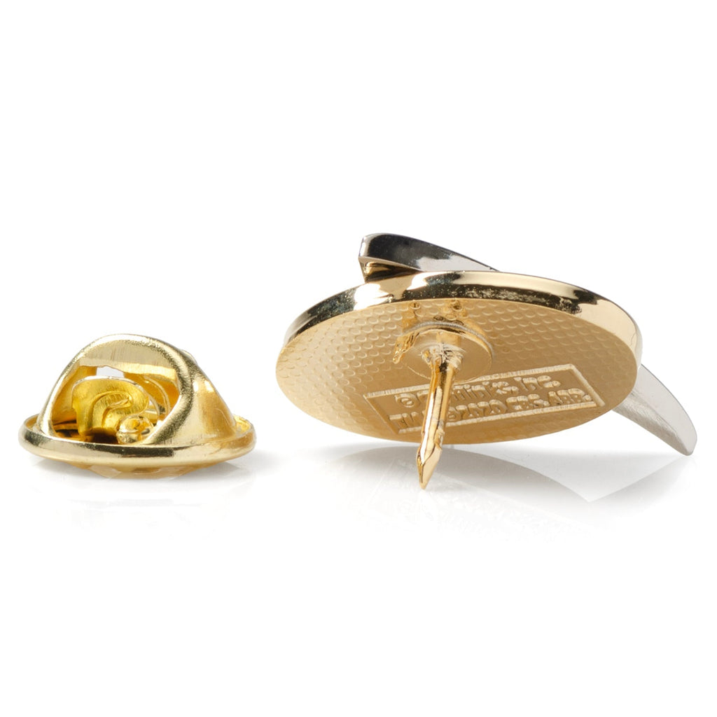 Star Trek Two Tone Delta Shield Lapel Pin
