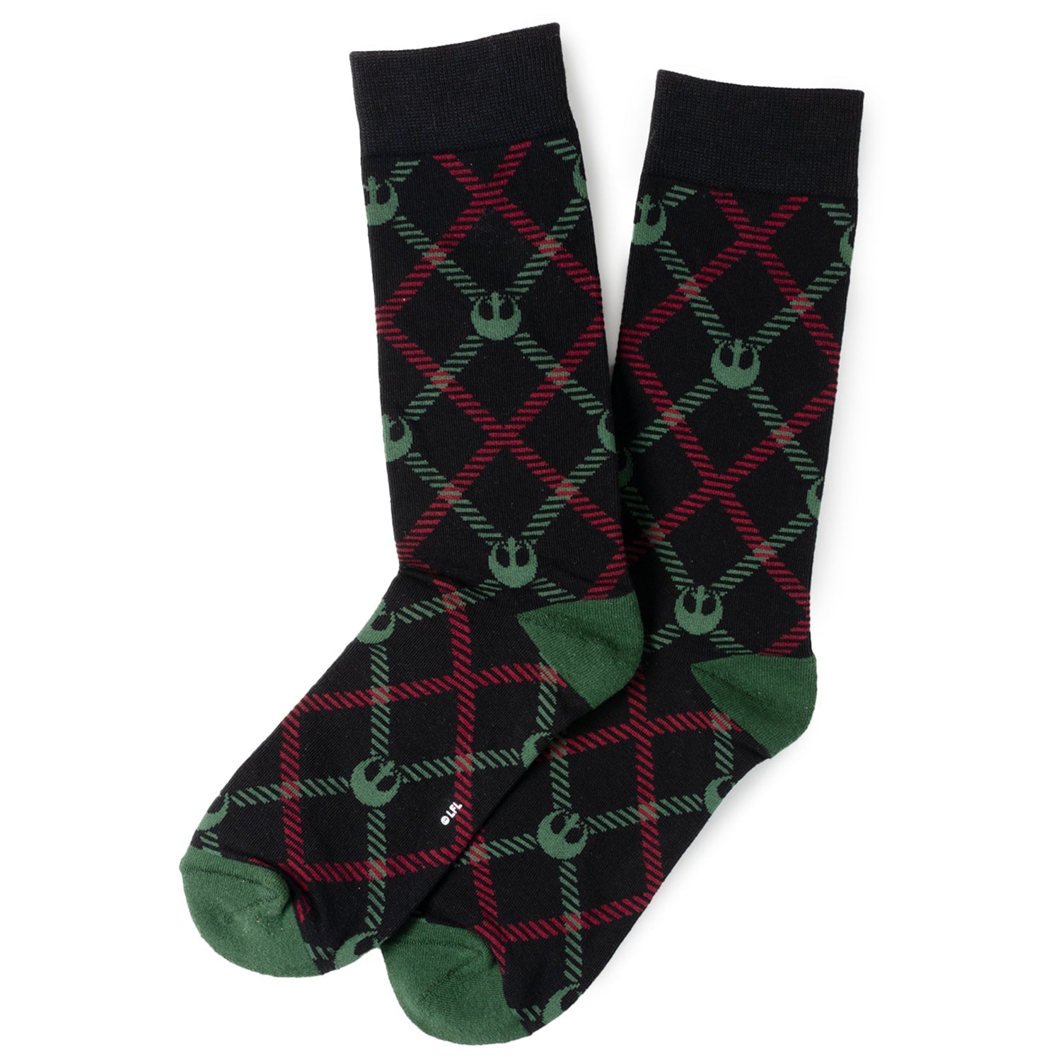 Star Wars Rebel Alliance Holiday Dress Socks and Lapel Pin Gift Set