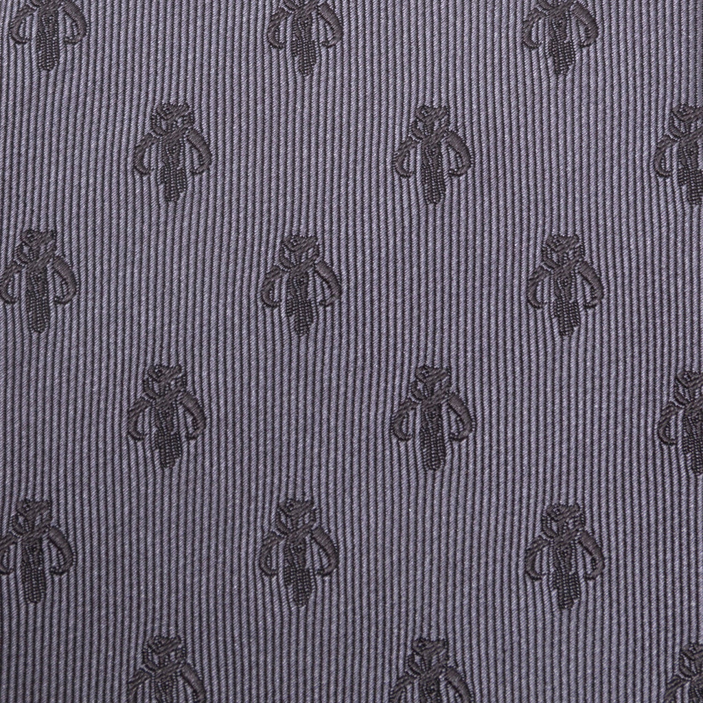 Star Wars Mandalorian Mythosaur Gray Tie, Red Pocket Square, Cufflinks, and Tie Bar Gift Set