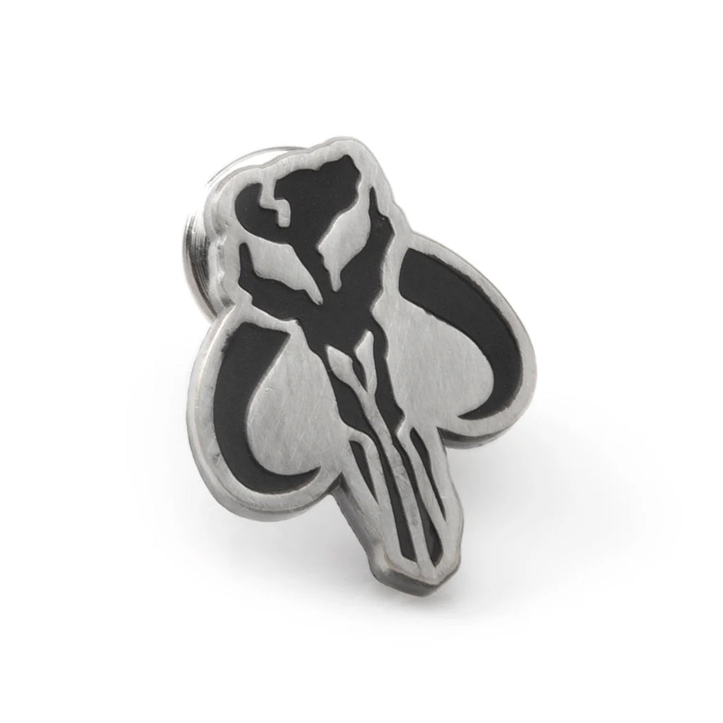 Star Wars Mandalorian Mythosaur Striped Dress Socks and Lapel Pin Gift Set