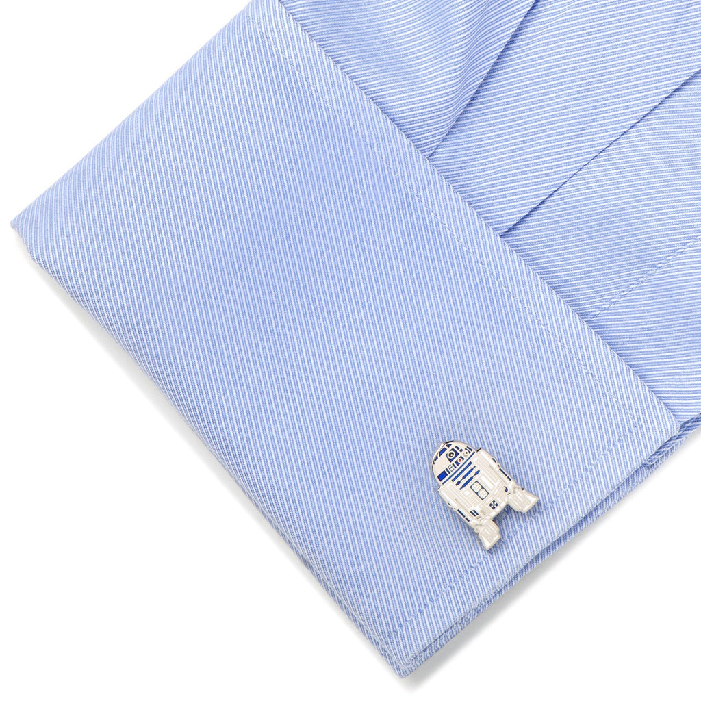 Star Wars R2-D2 Cufflinks, Lapel Pin, and Tie Bar 3-Piece Gift Set