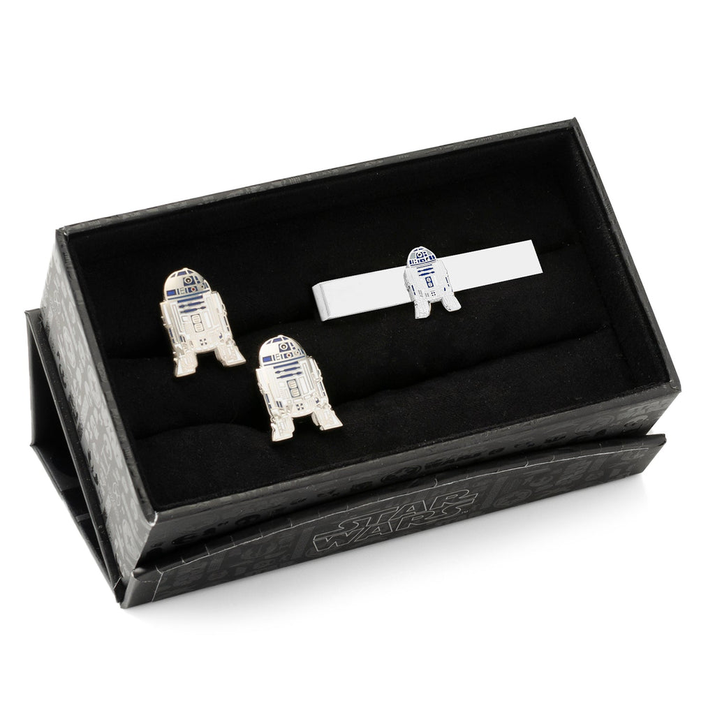 Star Wars R2-D2 Cufflinks and Tie Bar Gift Set