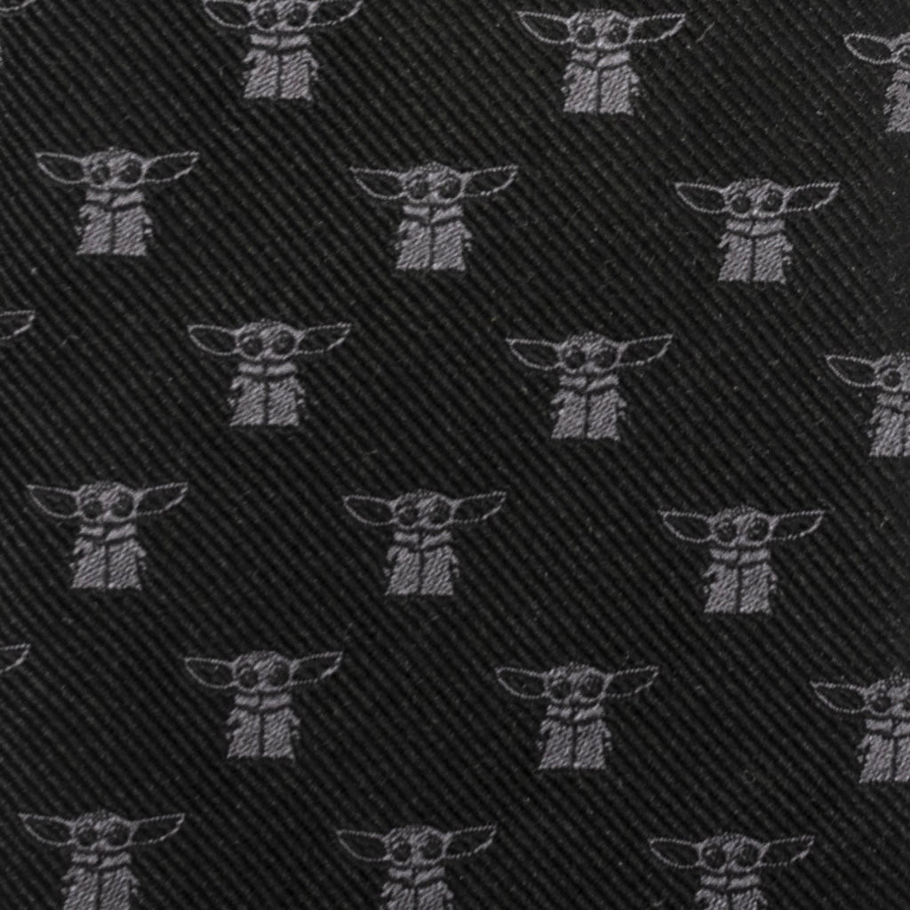 Star Wars Grogu Black Tie