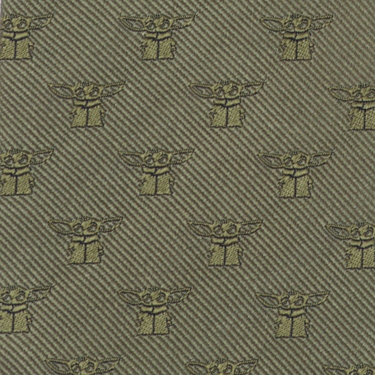 Star Wars Grogu Green Tie, Gray Dress Socks, and Tie Bar Gift Set