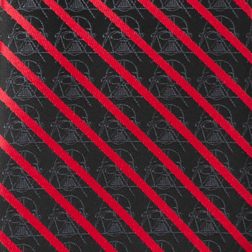 Star Wars Darth Vader Red and Black Striped Tie