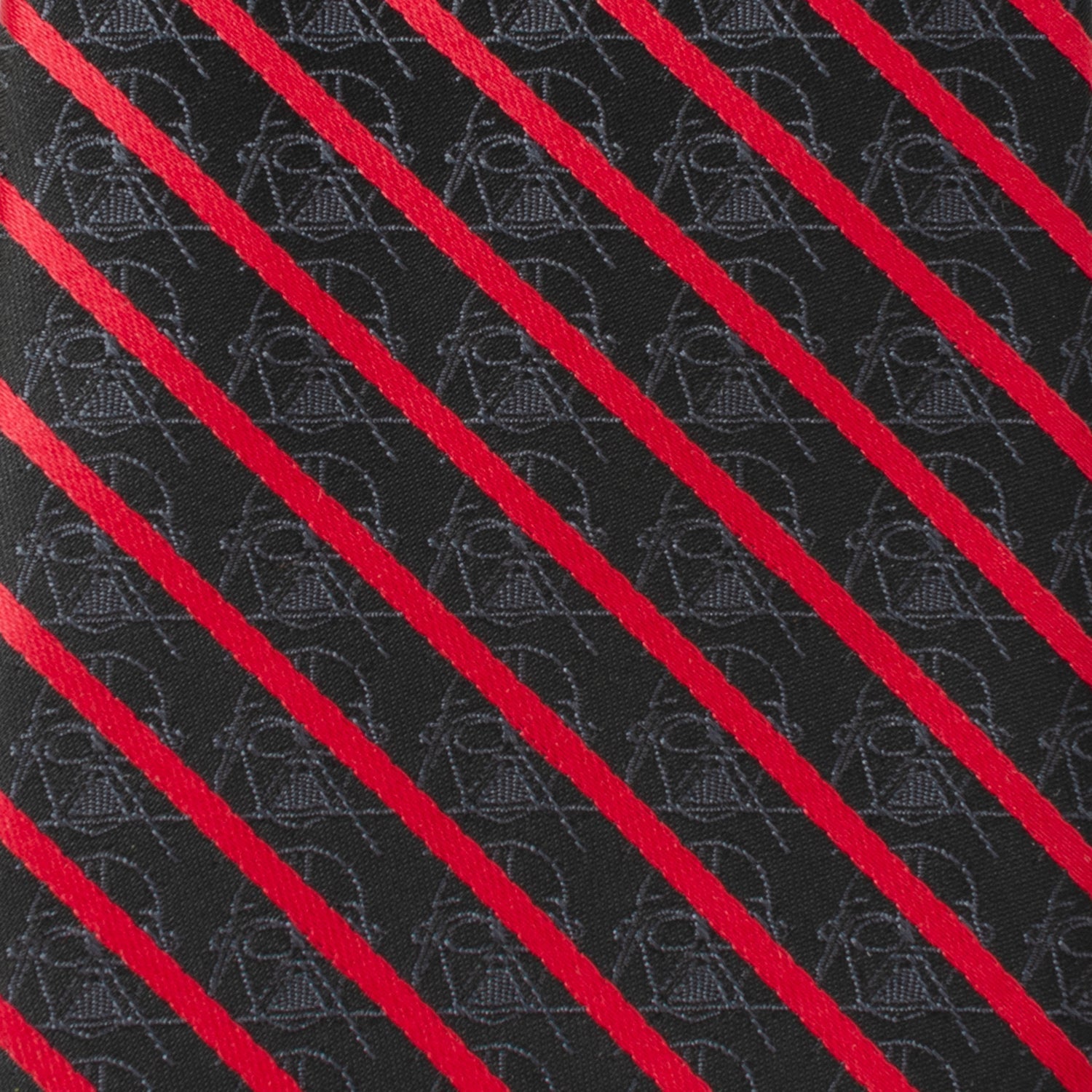Star Wars Darth Vader Red and Black Striped Tie